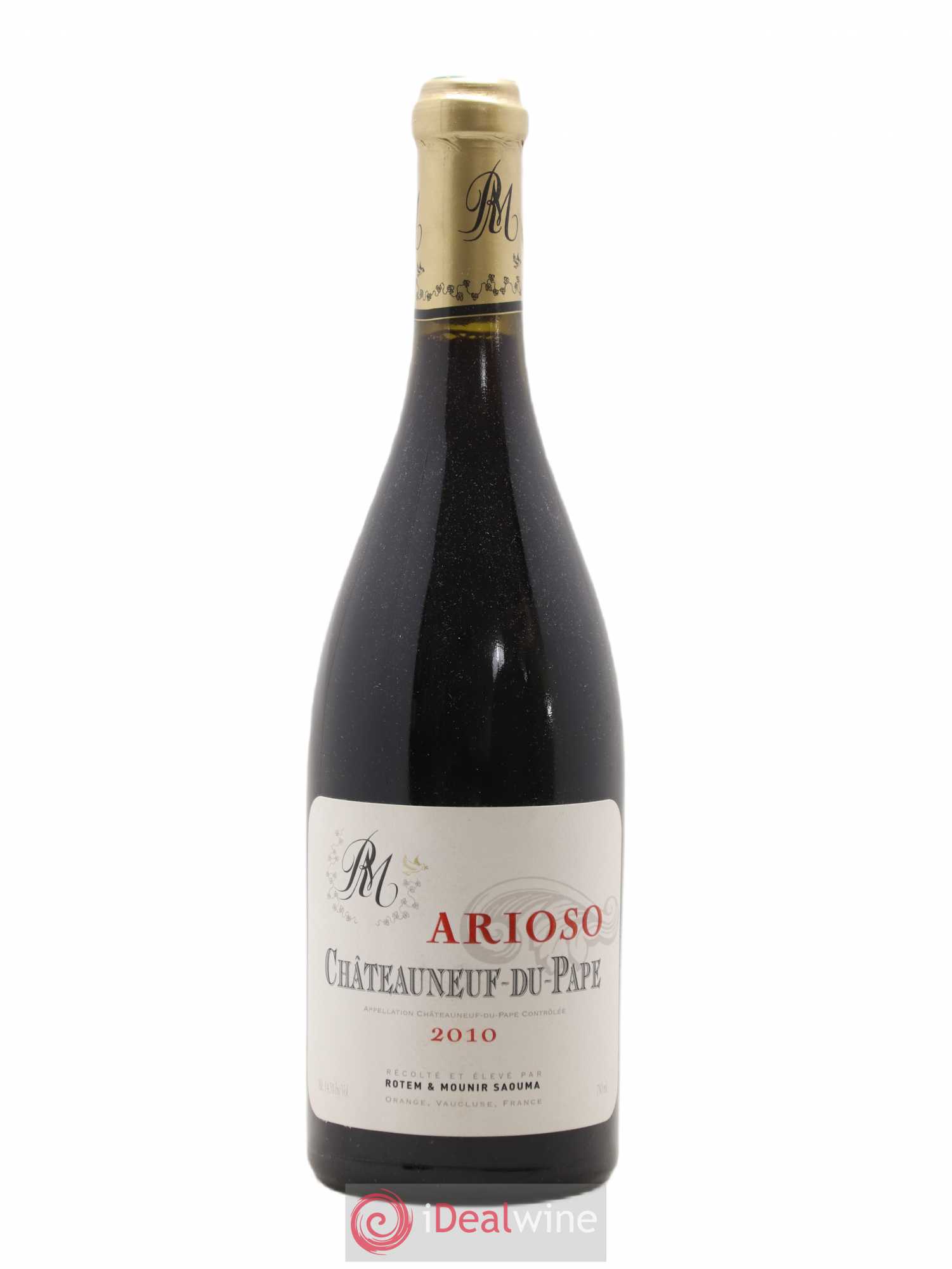 Châteauneuf-du-Pape Arioso Saouma 2010 - Posten von 1 Flasche - 0