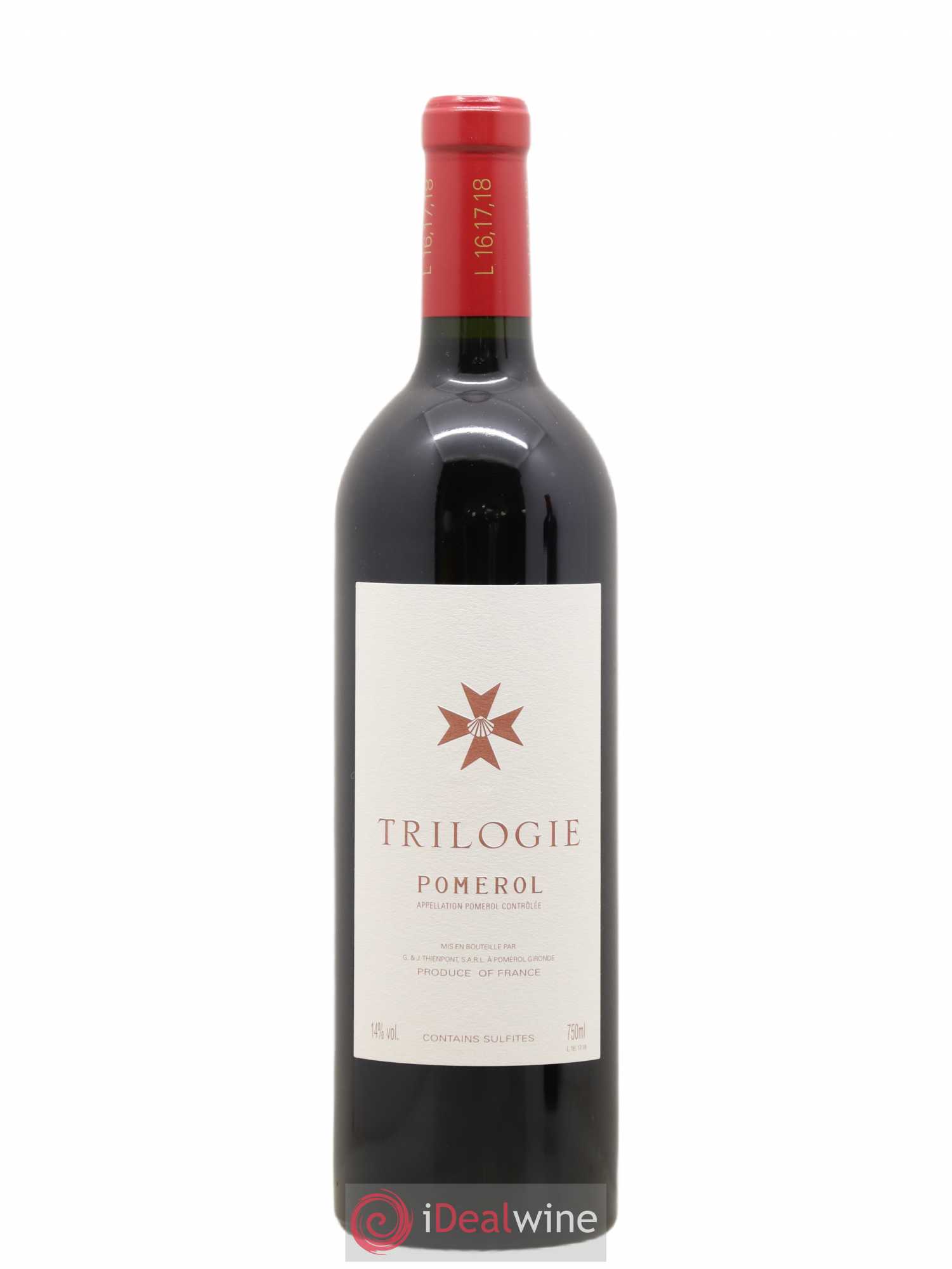 Trilogie 2016 - 2017 - 2018 - Lot de 1 bouteille - 0