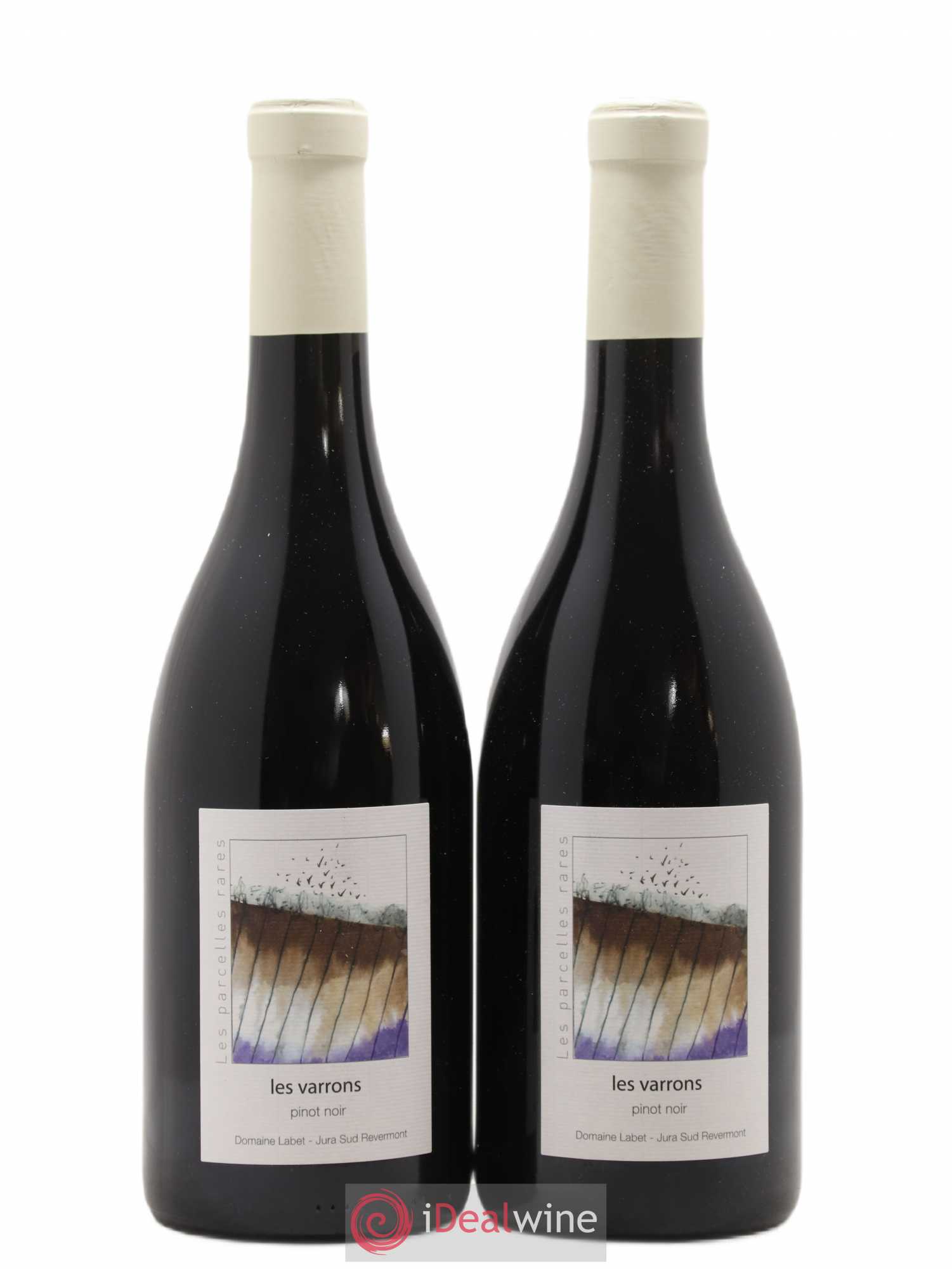 Côtes du Jura Pinot Noir Les Varrons Sélection Massale Romain - Julien - Charline Labet 2016 - Lot de 2 bouteilles - 0