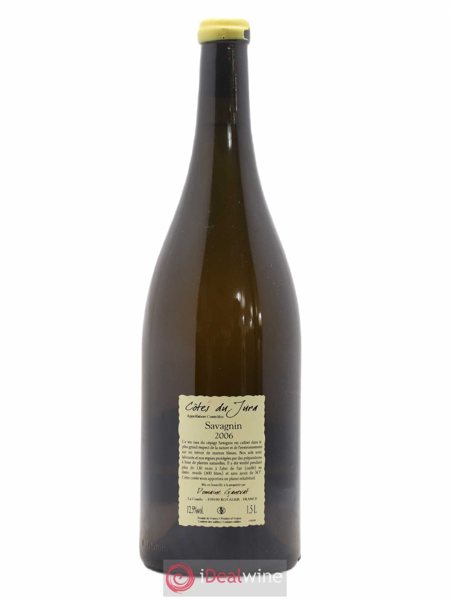 Côtes du Jura Les Vignes de mon Père Jean-François Ganevat (Domaine) 2006 - Lot de 1 magnum - 1