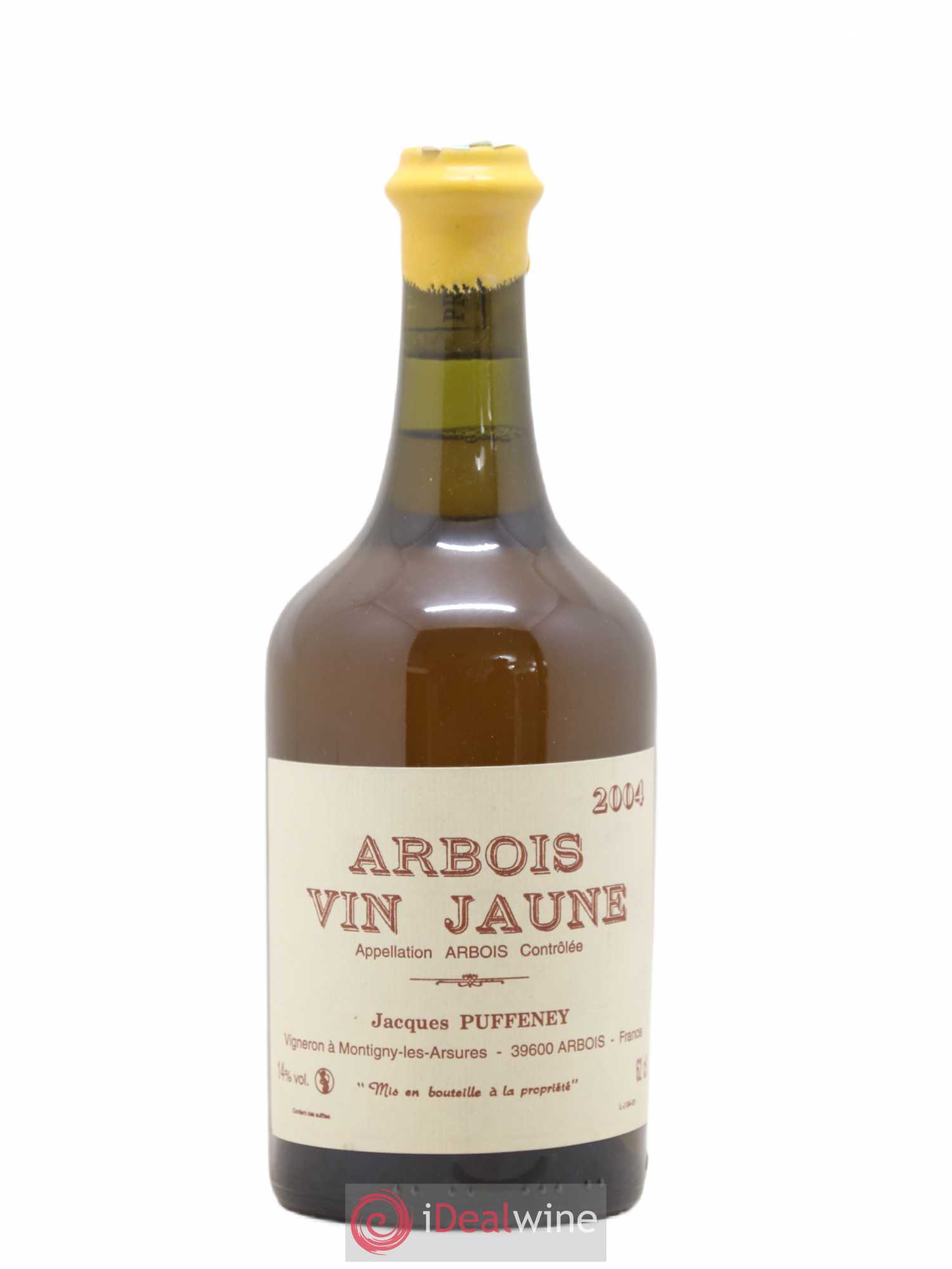 Arbois Vin Jaune Jacques Puffeney 2004 - Lot de 1 bouteille - 0