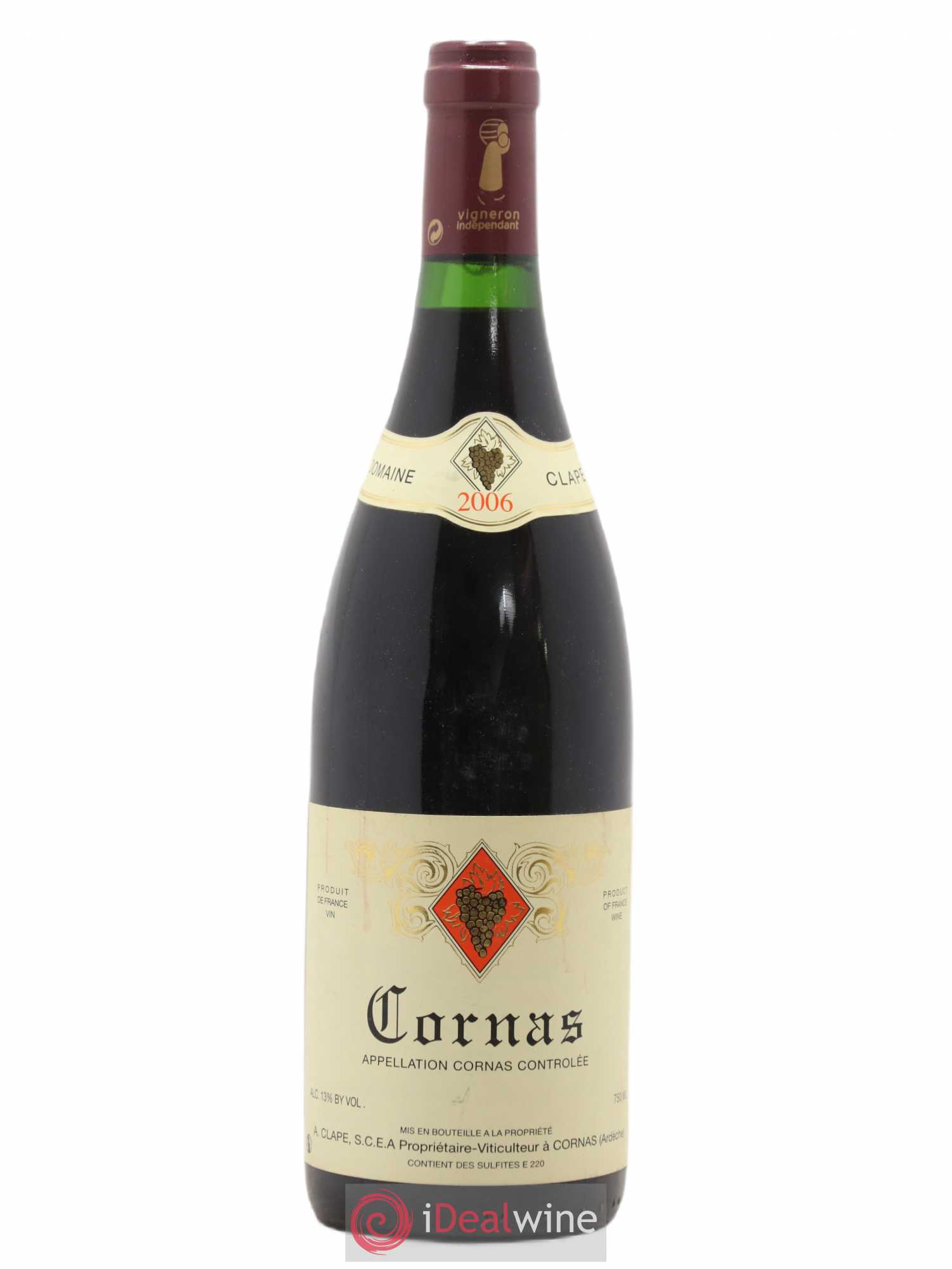 Cornas Auguste Clape 2006 - Lot de 1 bouteille - 0