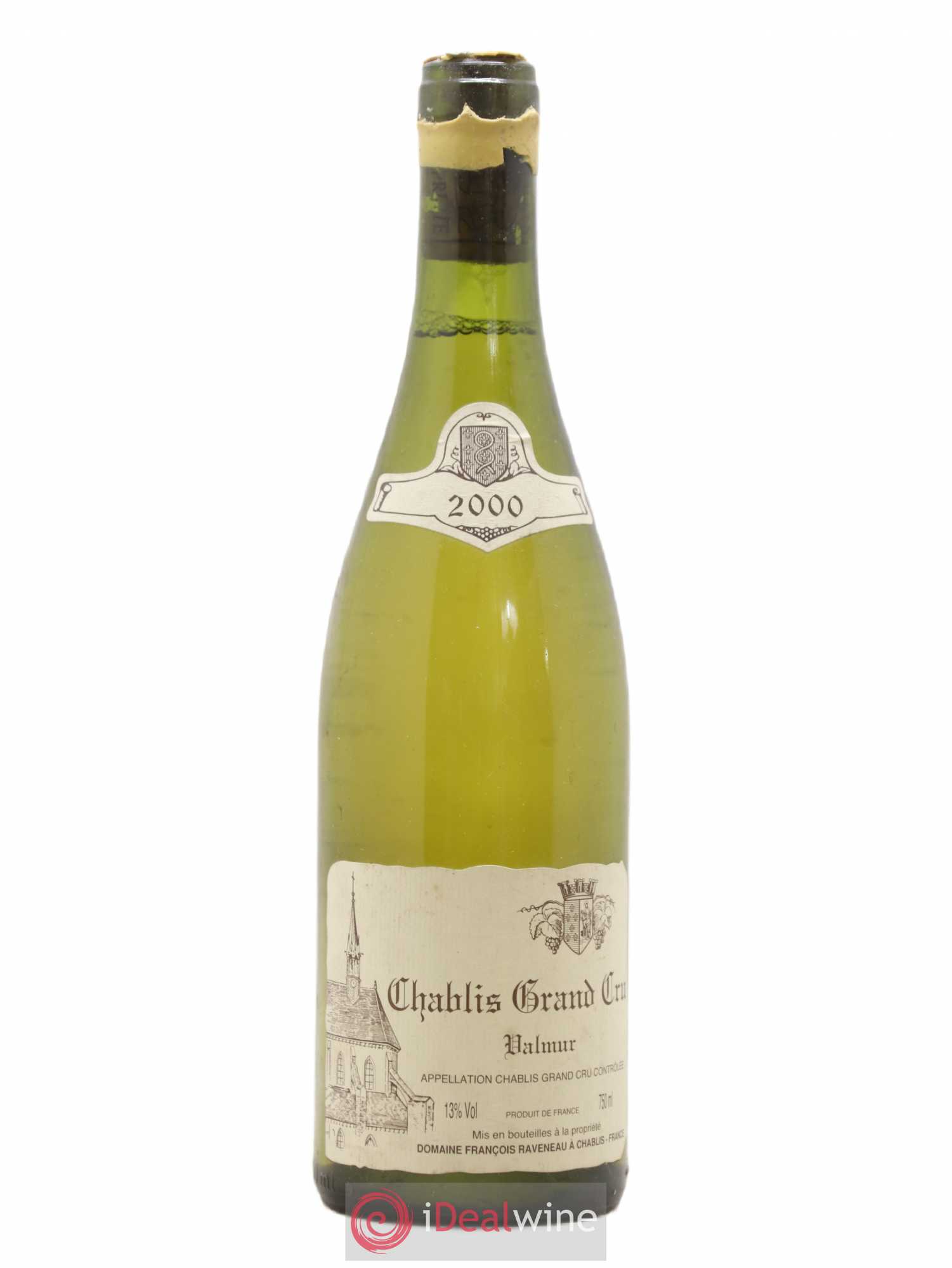 Chablis Grand Cru Valmur Raveneau (Domaine) 2001 - Lot de 1 bouteille - 0