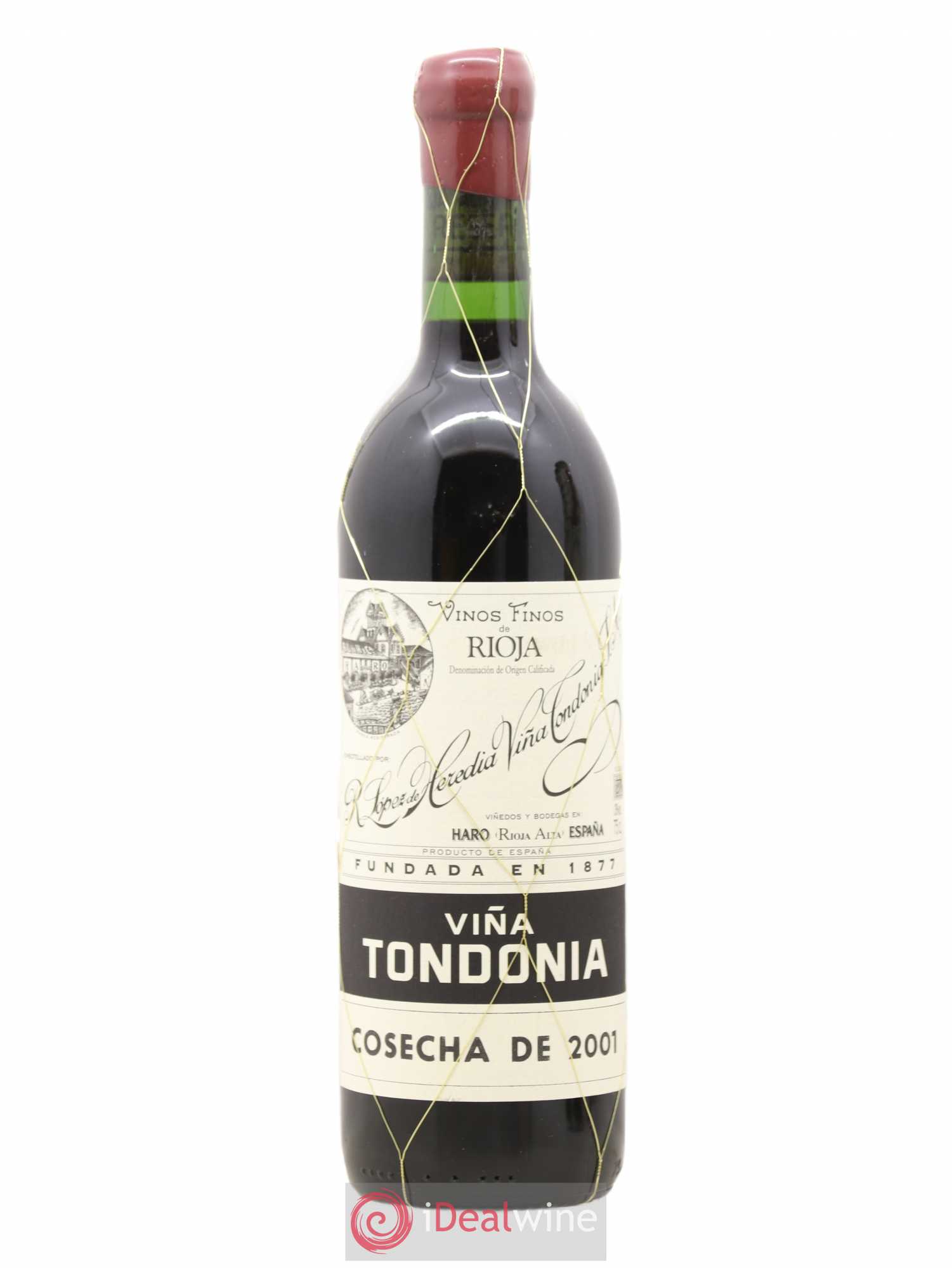 Rioja Gran Reserva Vina Tondonia R. Lopez de Heredia 2001 - Posten von 1 Flasche - 1