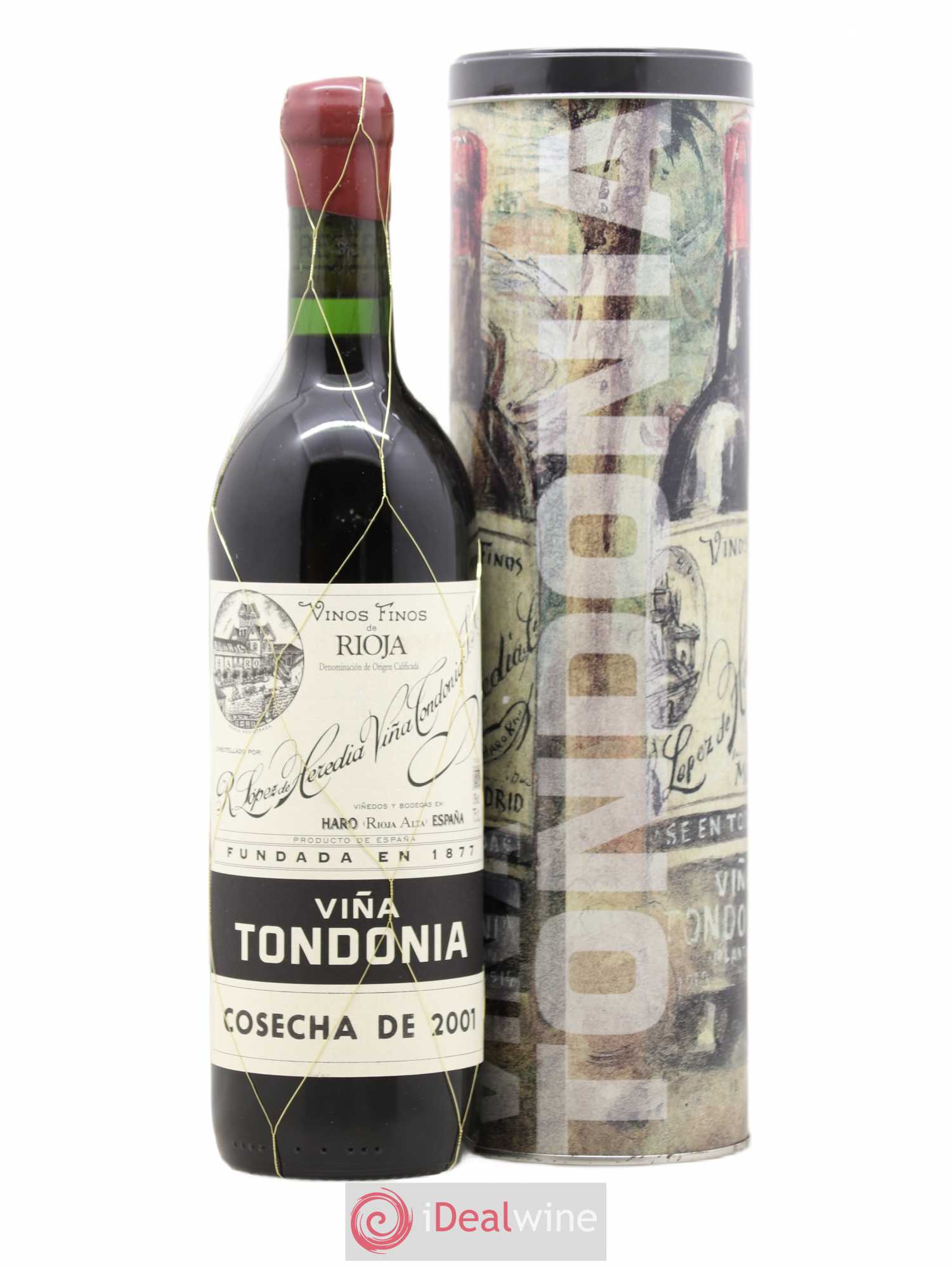 Rioja Gran Reserva Vina Tondonia R. Lopez de Heredia 2001 - Posten von 1 Flasche - 0