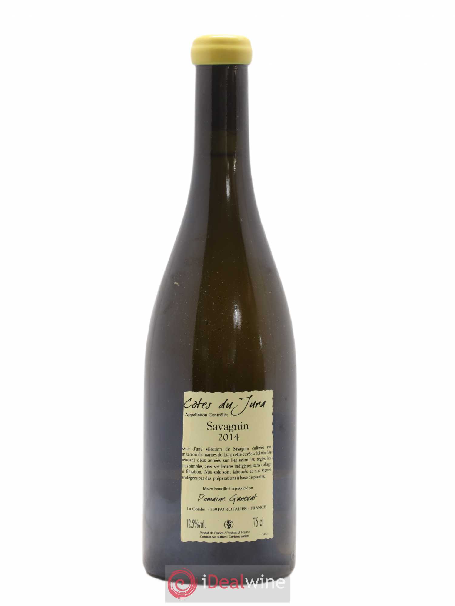 Côtes du Jura Sous la Roche Jean-François Ganevat (Domaine) 2014 - Lot de 1 bouteille - 1