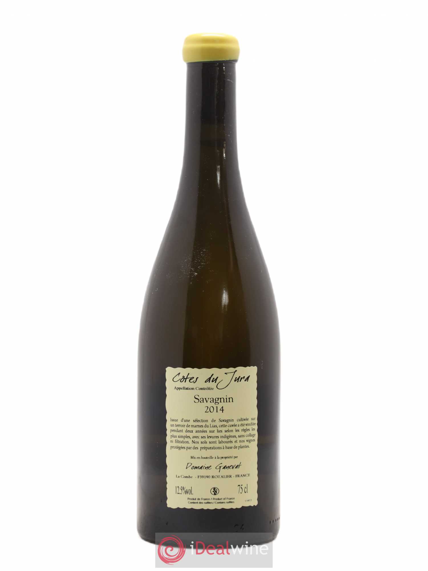 Côtes du Jura Sous la Roche Jean-François Ganevat (Domaine) 2014 - Lot de 1 bouteille - 1
