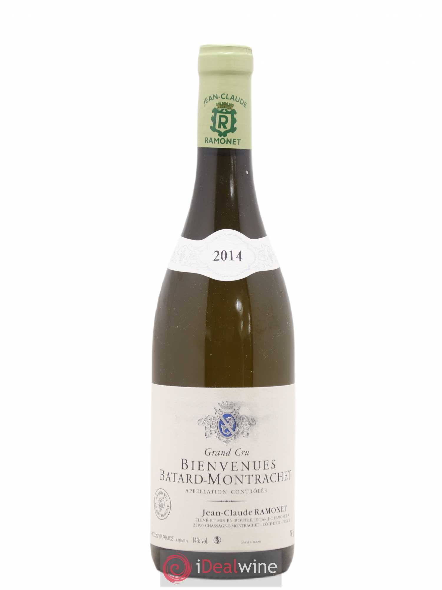 Bienvenues-Bâtard-Montrachet Grand Cru Ramonet (Domaine) 2014 - Lot de 1 bouteille - 0