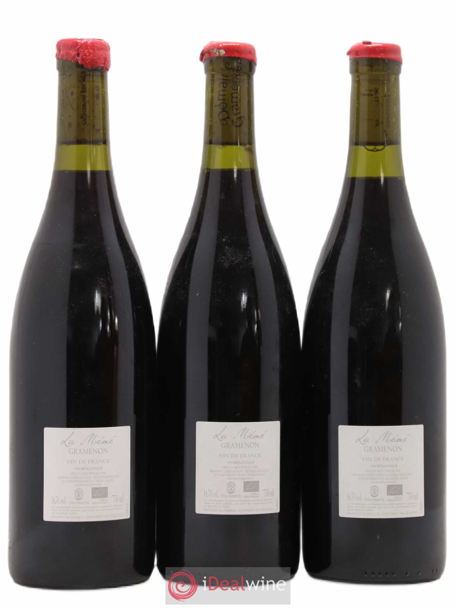 Côtes-du-Rhône La Mémé Ceps Centenaires Gramenon (Domaine) 2016 - Posten von 3 Flaschen - 1