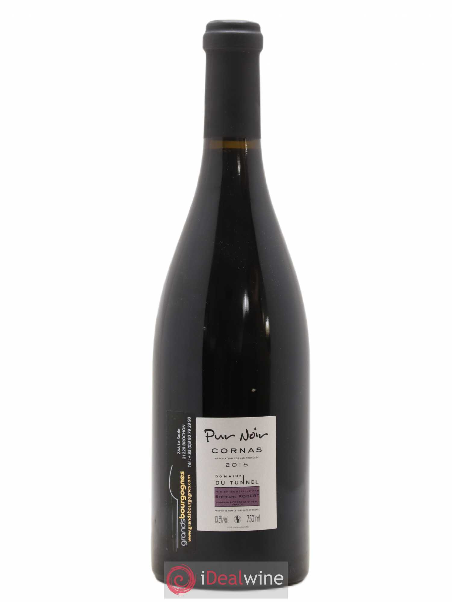 Cornas Pur Noir Tunnel (Domaine du) 2015 - Lot de 1 bouteille - 1