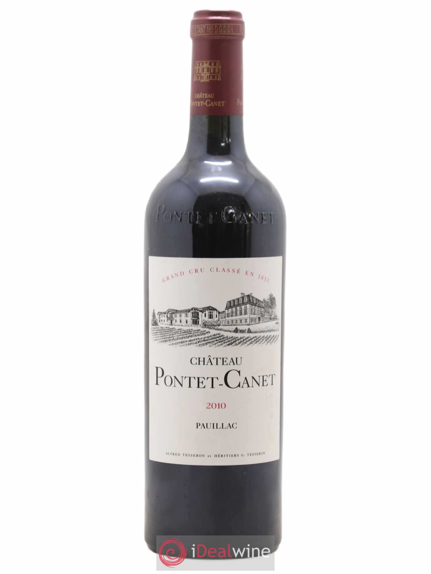 Château Pontet Canet 5ème Grand Cru Classé 2010 - Lot de 1 bouteille - 0