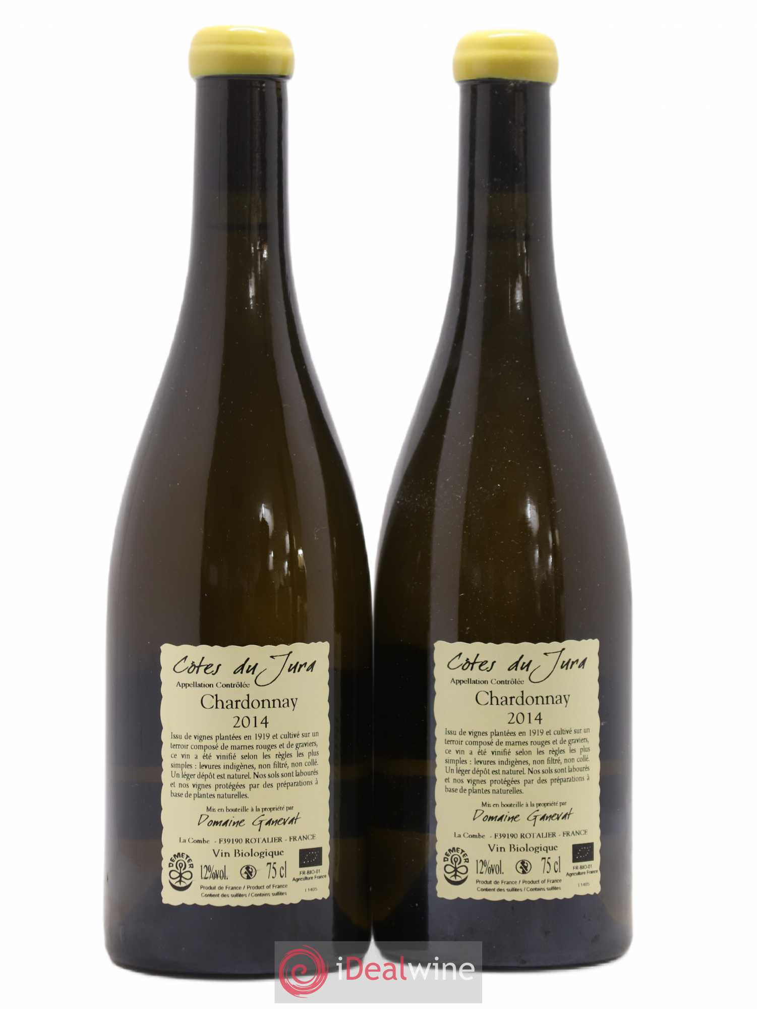 Côtes du Jura Les Grands Teppes Vieilles Vignes Jean-François Ganevat (Domaine) 2014 - Lot de 2 bouteilles - 1
