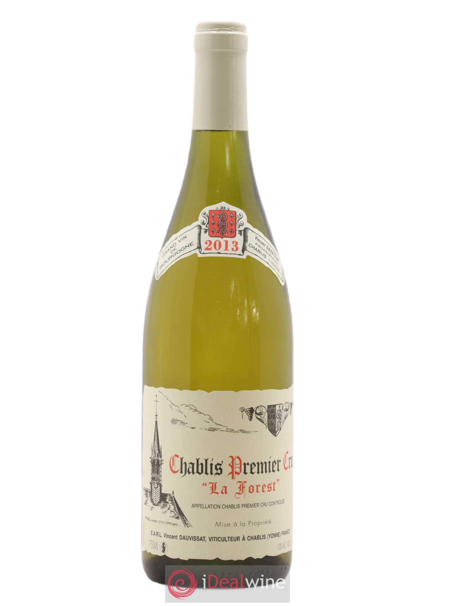 Chablis 1er Cru La Forest Vincent Dauvissat (Domaine) 2013 - Lot de 1 bouteille - 0