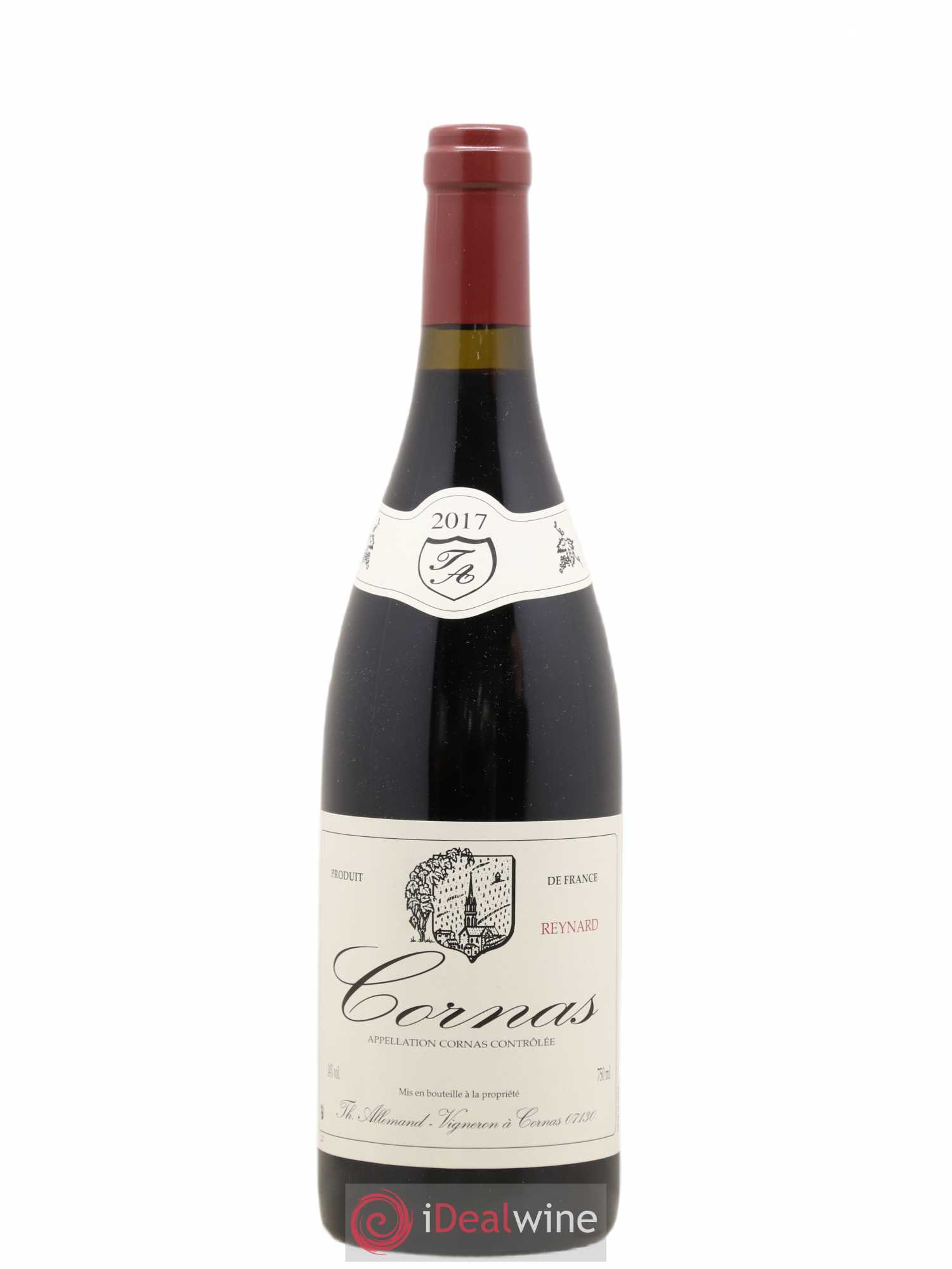 Cornas Reynard Thierry Allemand 2017 - Lot de 1 bouteille - 0