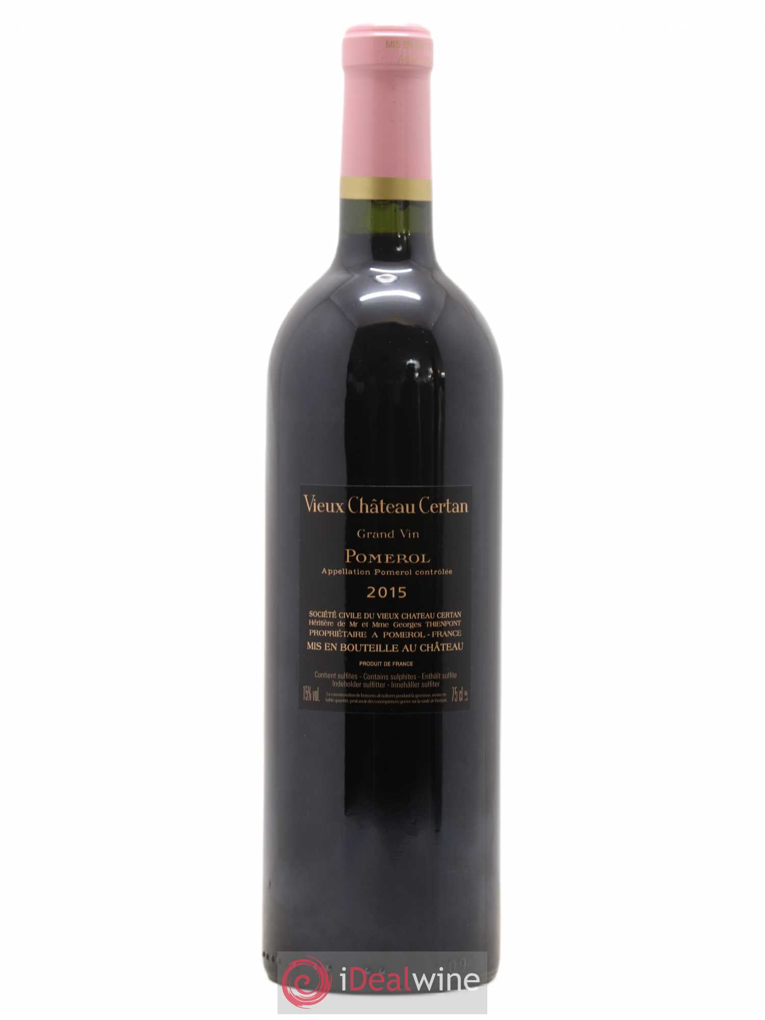 Vieux Château Certan 2015 - Lot de 1 bouteille - 1