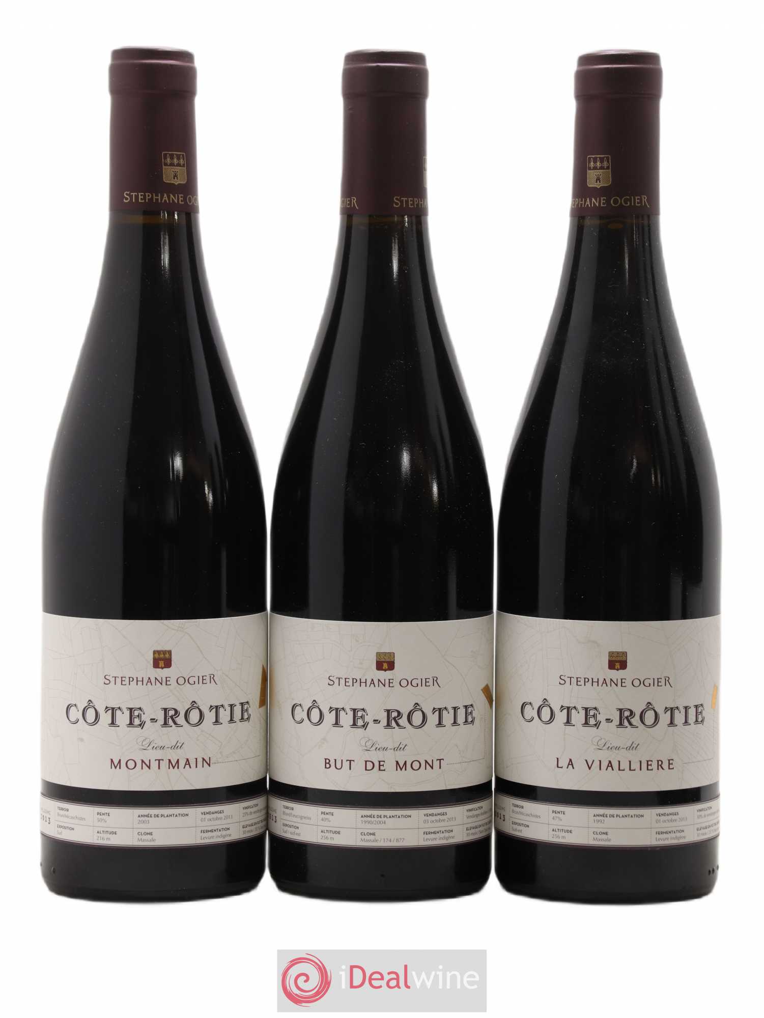 Assortiment Sélection Lieux-Dits Stéphane Ogier 2013 - Lot de 6 bouteilles - 1