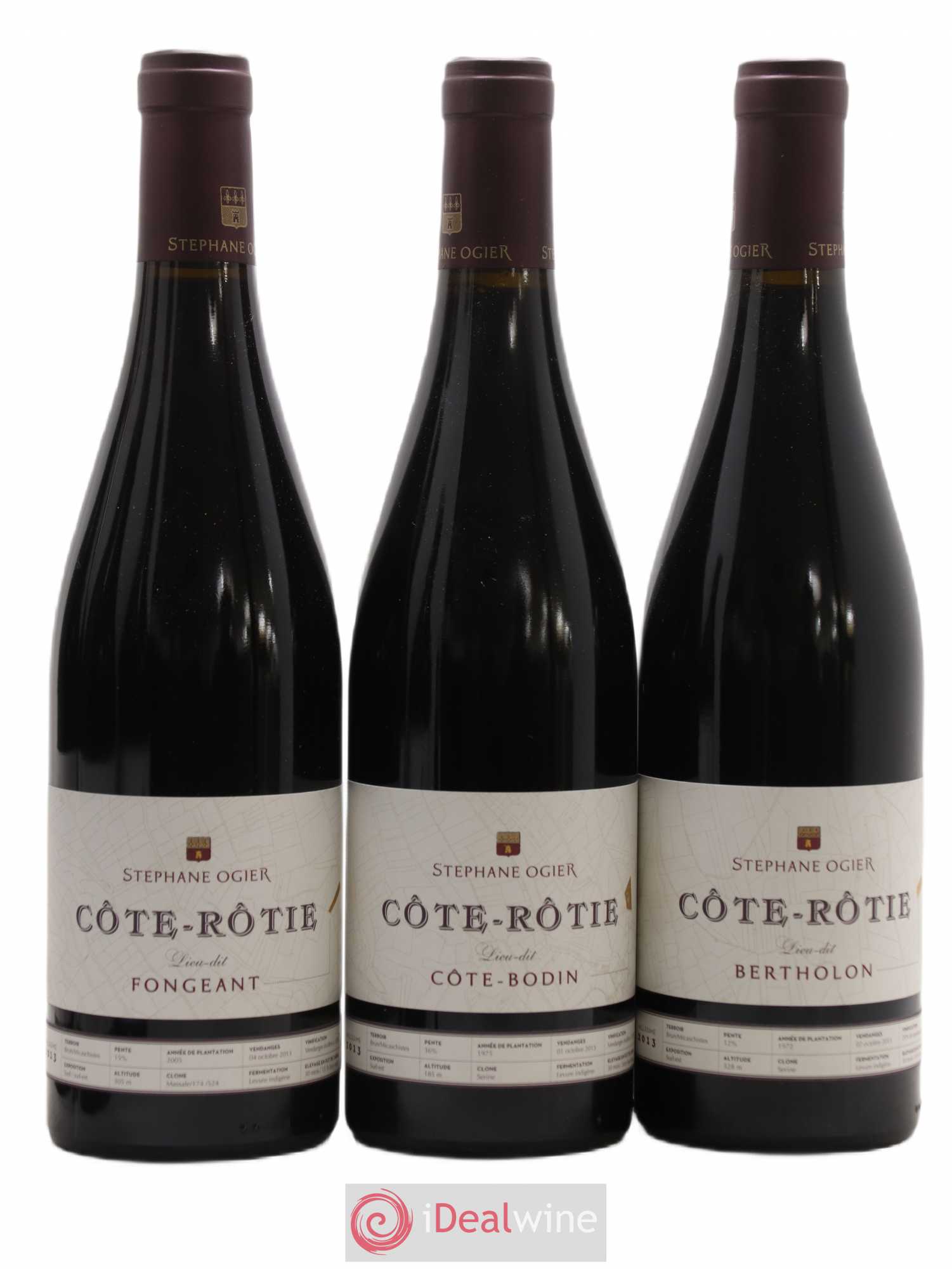 Assortiment Sélection Lieux-Dits Stéphane Ogier 2013 - Lot de 6 bouteilles - 3