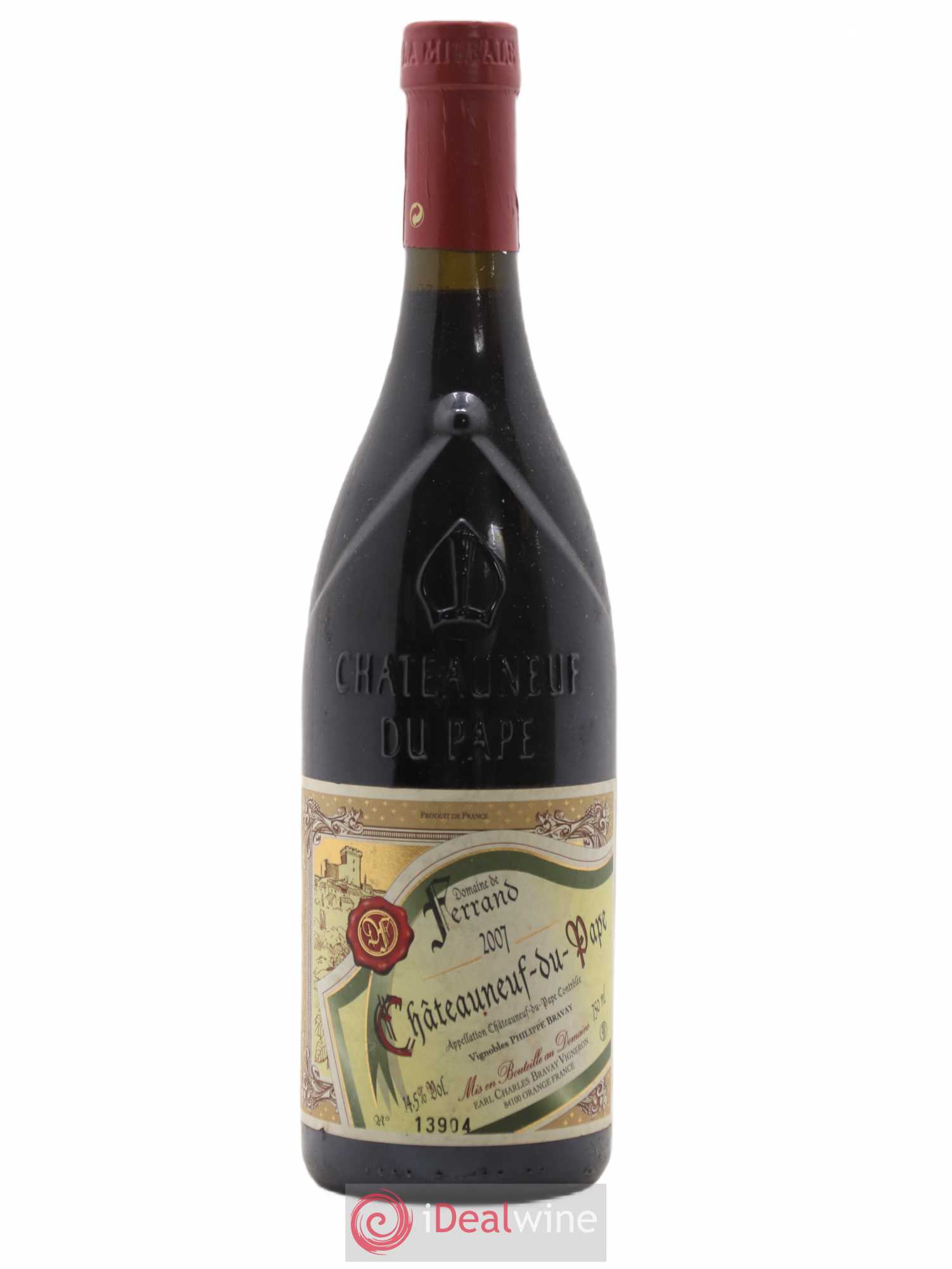 Châteauneuf-du-Pape Domaine de Ferrand 2007 - Lot de 1 bouteille - 0