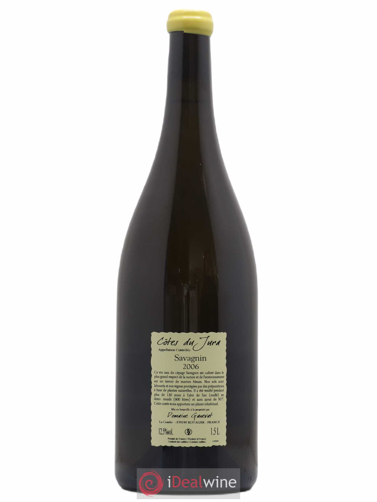 Côtes du Jura Les Vignes de mon Père Jean-François Ganevat (Domaine) 2006 - Lot de 1 magnum - 1
