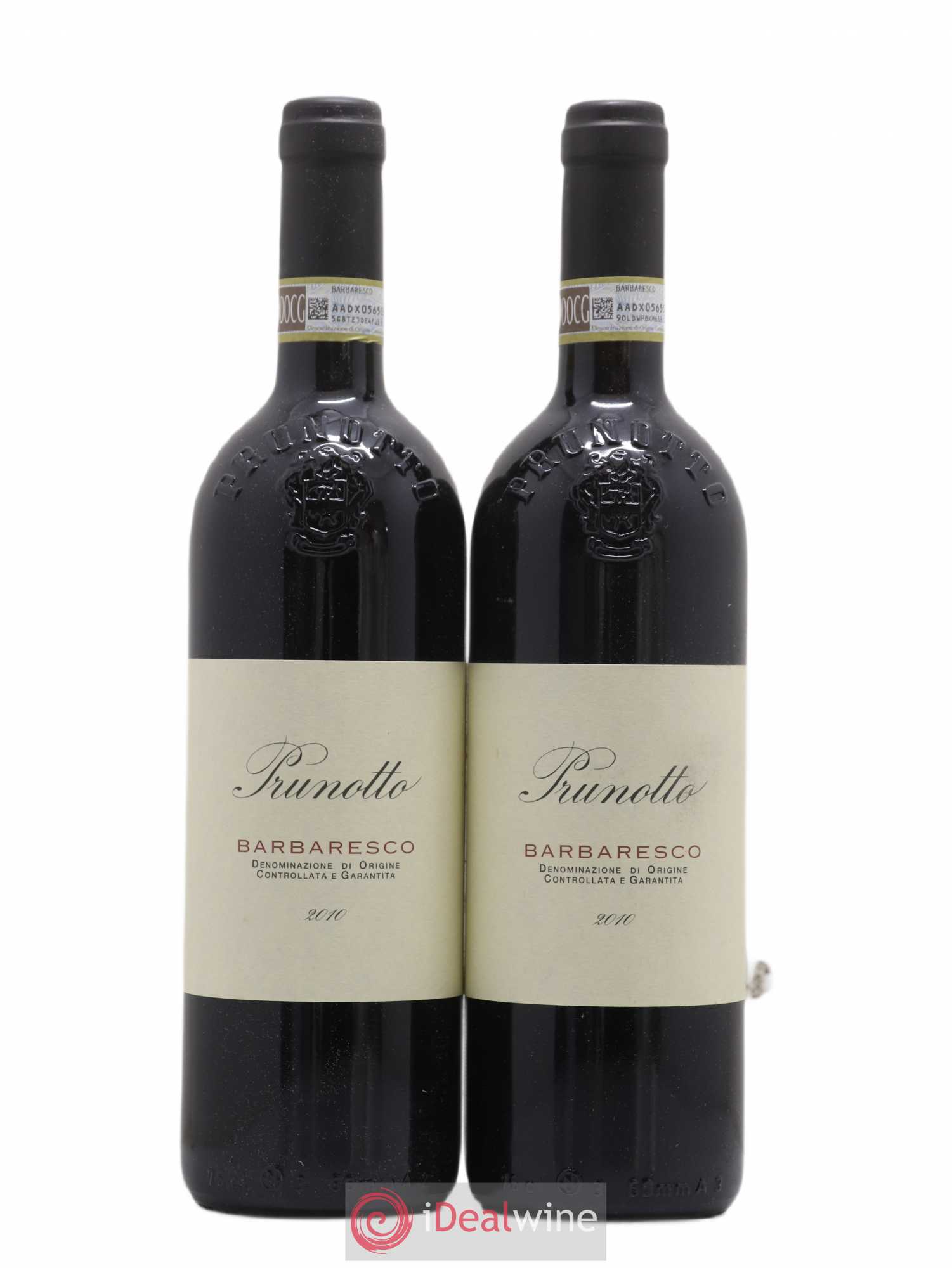 Barbaresco DOCG Prunotto 2010 - Lot de 2 bouteilles - 0