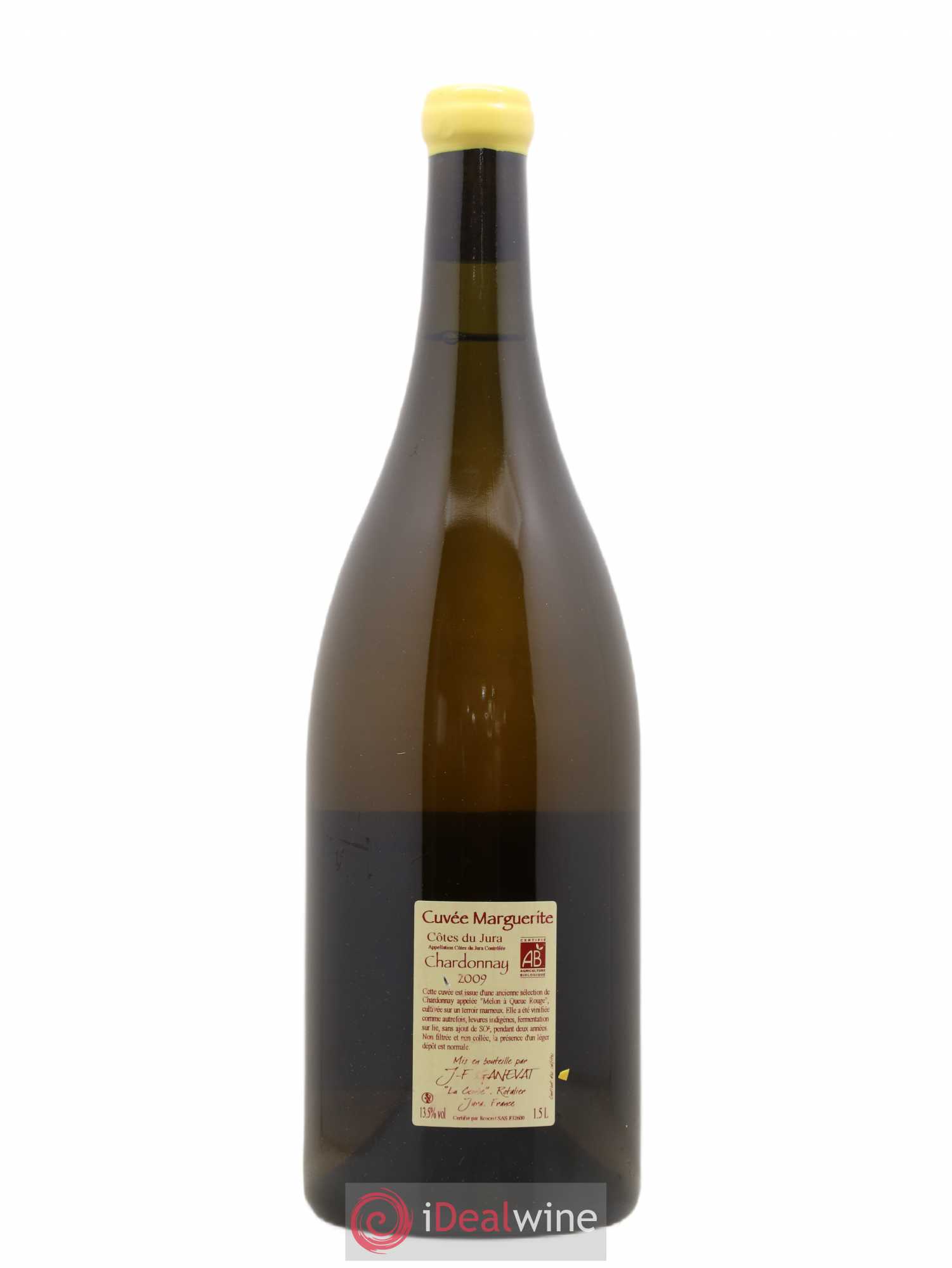 Côtes du Jura Cuvée Marguerite Jean-François Ganevat (Domaine) 2009 - Lot de 1 magnum - 1