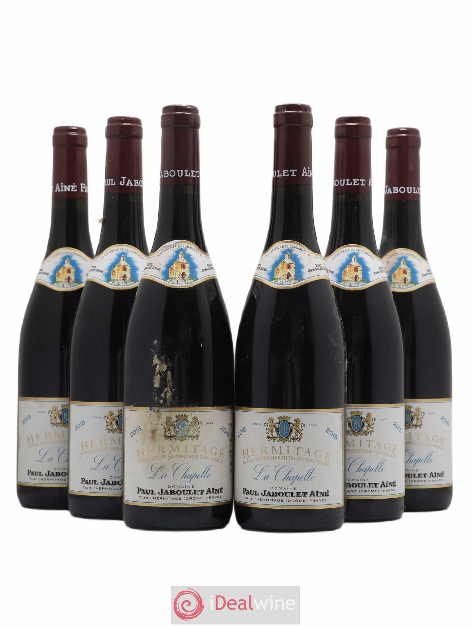 Hermitage La Chapelle Paul Jaboulet Ainé 2015 - Lot de 6 bouteilles - 0