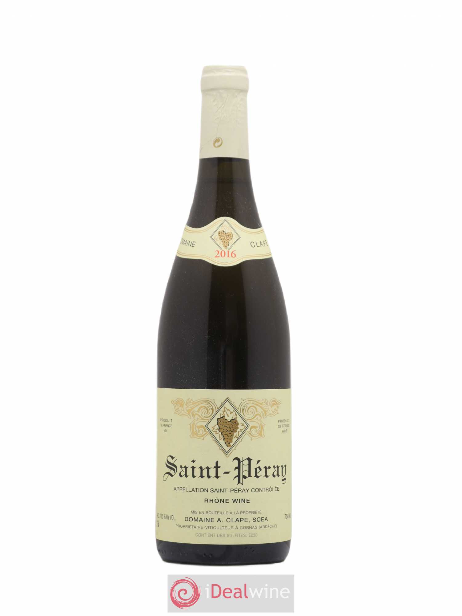 Saint-Péray Auguste Clape 2016 - Lot de 1 bouteille - 0