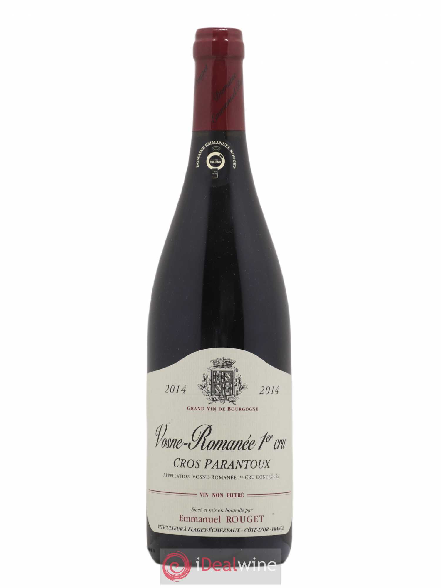 Vosne-Romanée 1er Cru Cros Parantoux Emmanuel Rouget 2014 - Lot de 1 bouteille - 0
