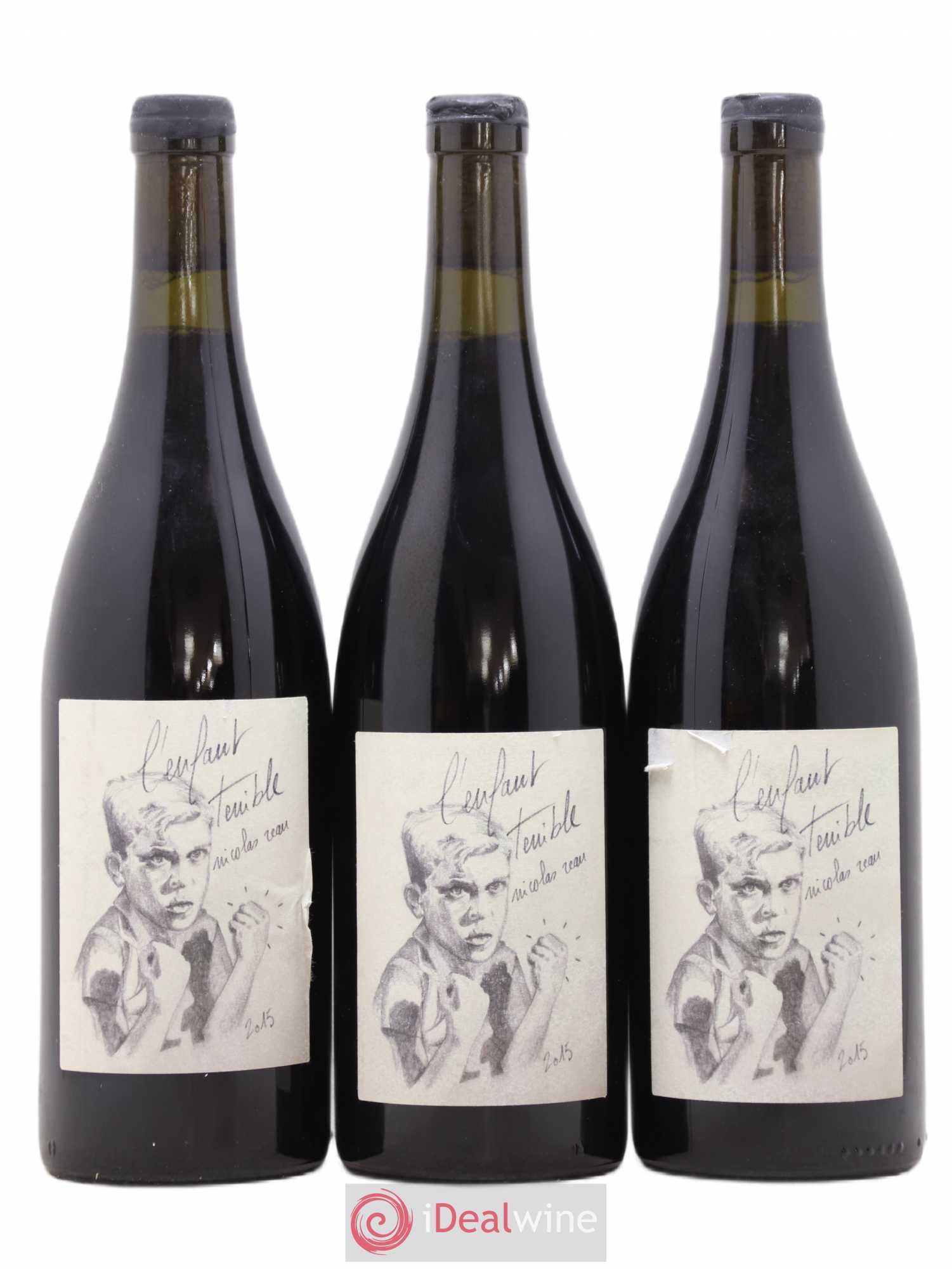 Anjou Clos des Treilles L'Enfant Terrible Nicolas Réau 2015 - Lot de 3 bouteilles - 0