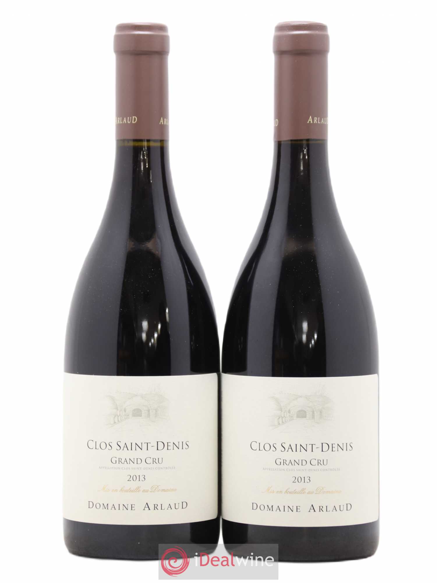 Clos Saint-Denis Grand Cru Arlaud 2013 - Lot de 2 bouteilles - 0