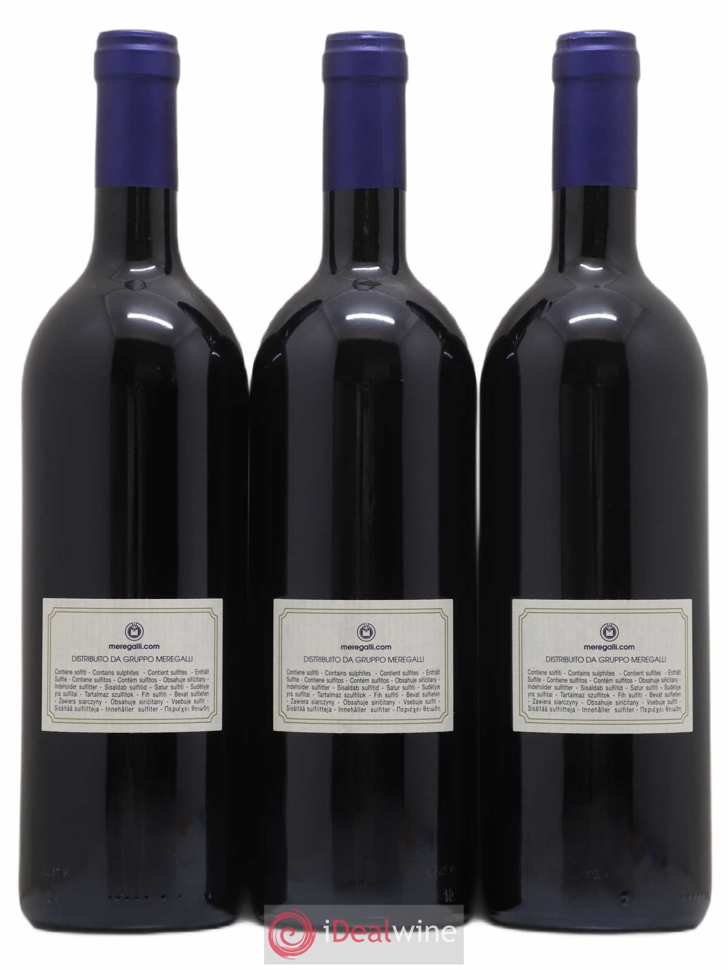 Bolgheri DOC Sassicaia Tenuta San Guido 2013 - Lot de 3 bouteilles - 1