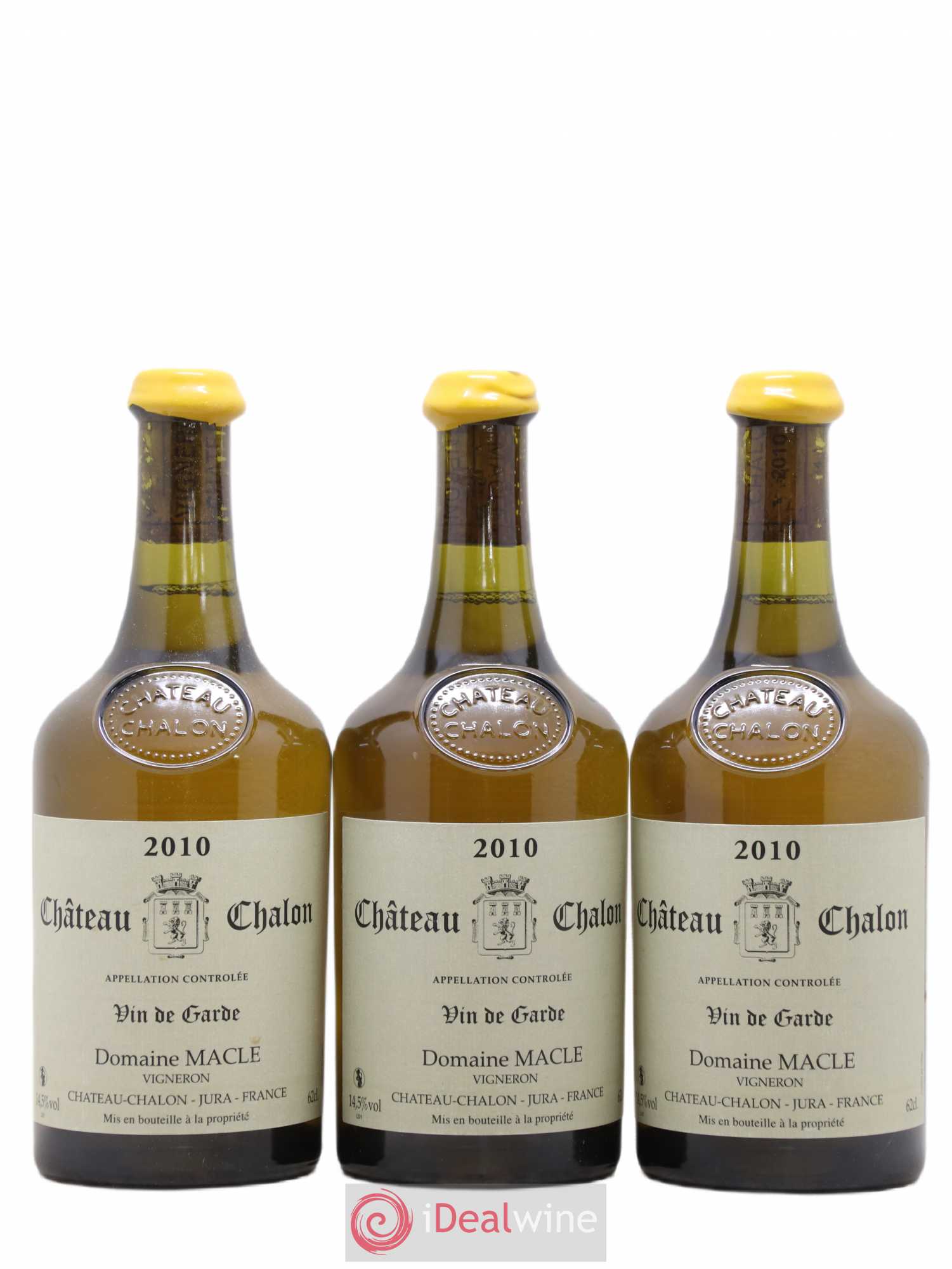 Château-Chalon Jean Macle 2010 - Lot de 3 bouteilles - 0