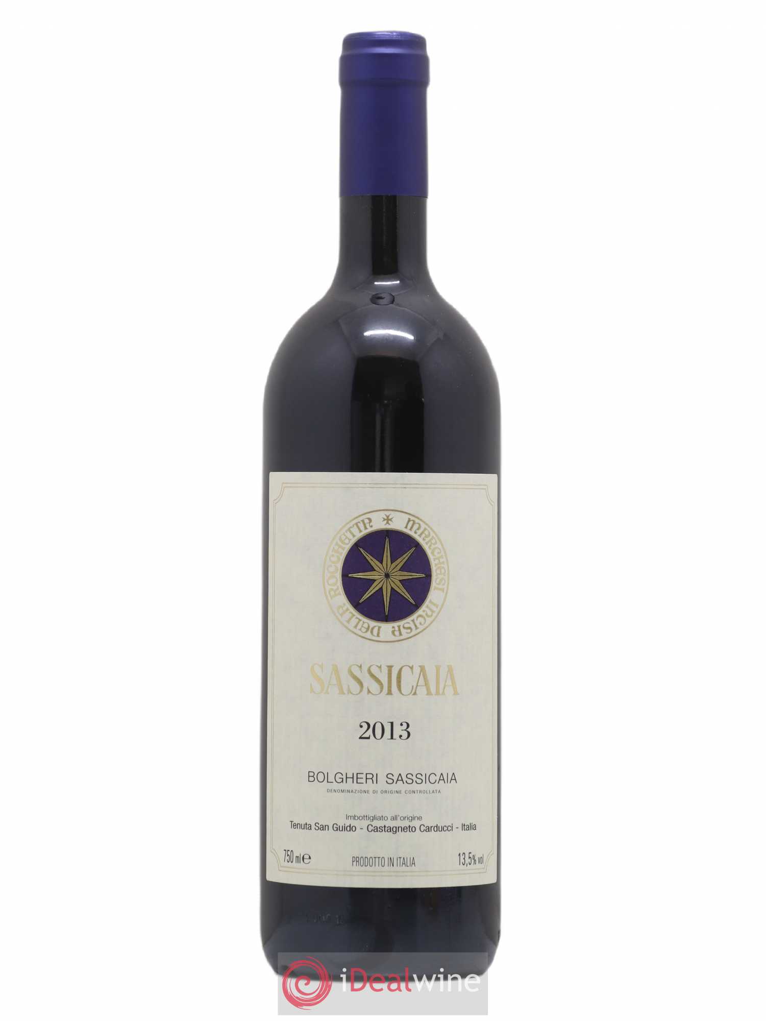 Bolgheri DOC Sassicaia Tenuta San Guido 2013 - Lot de 1 bouteille - 0