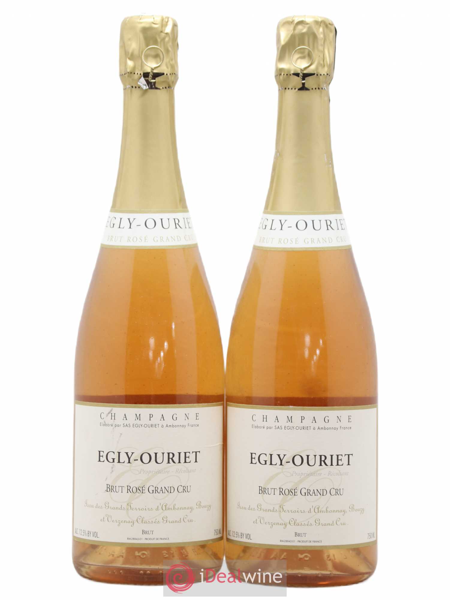 Grand Cru Brut Egly-Ouriet - Lot de 2 bouteilles - 0