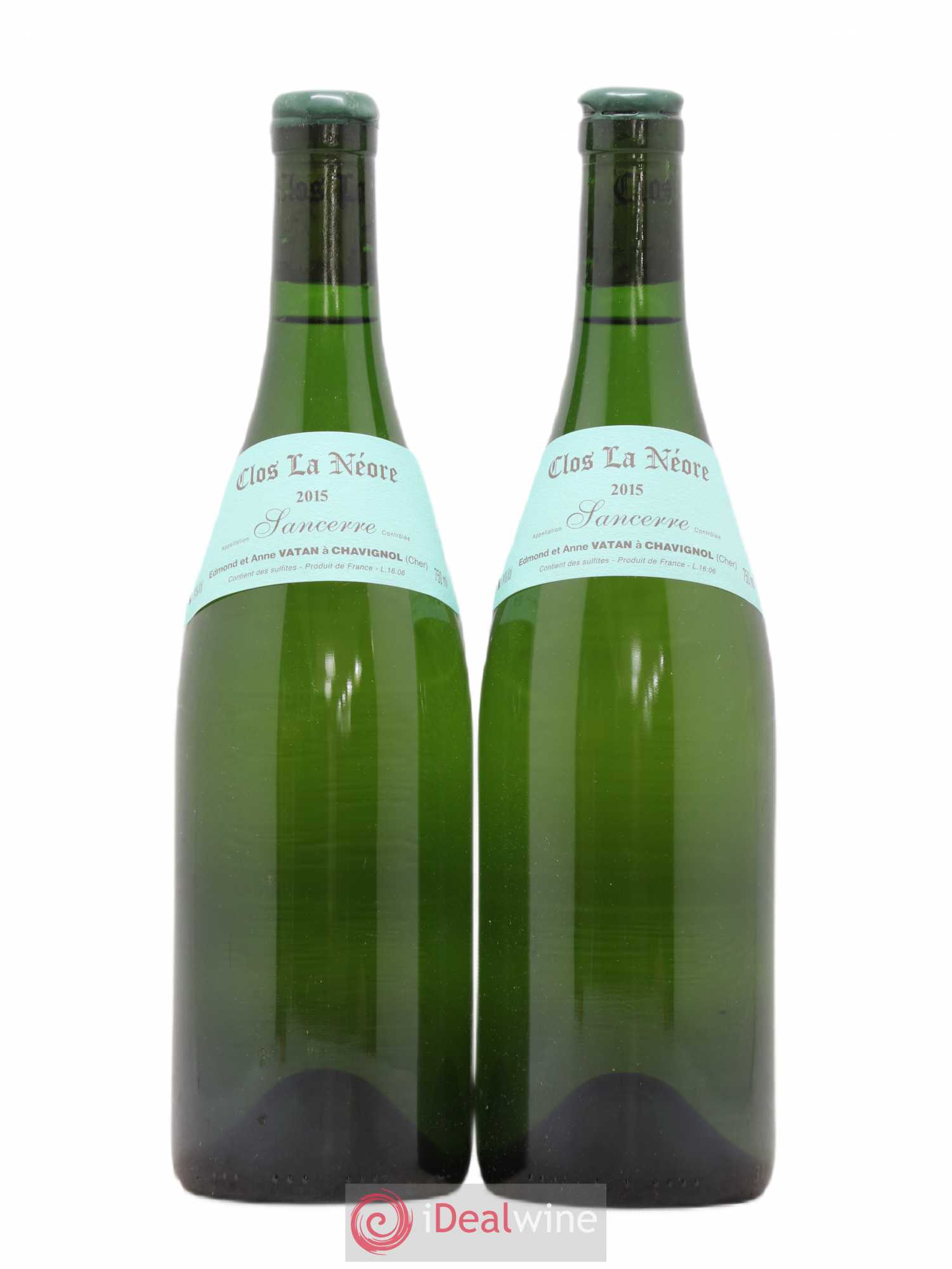 Sancerre Clos la Neore Edmond Vatan 2015 - Lot de 2 bouteilles - 0