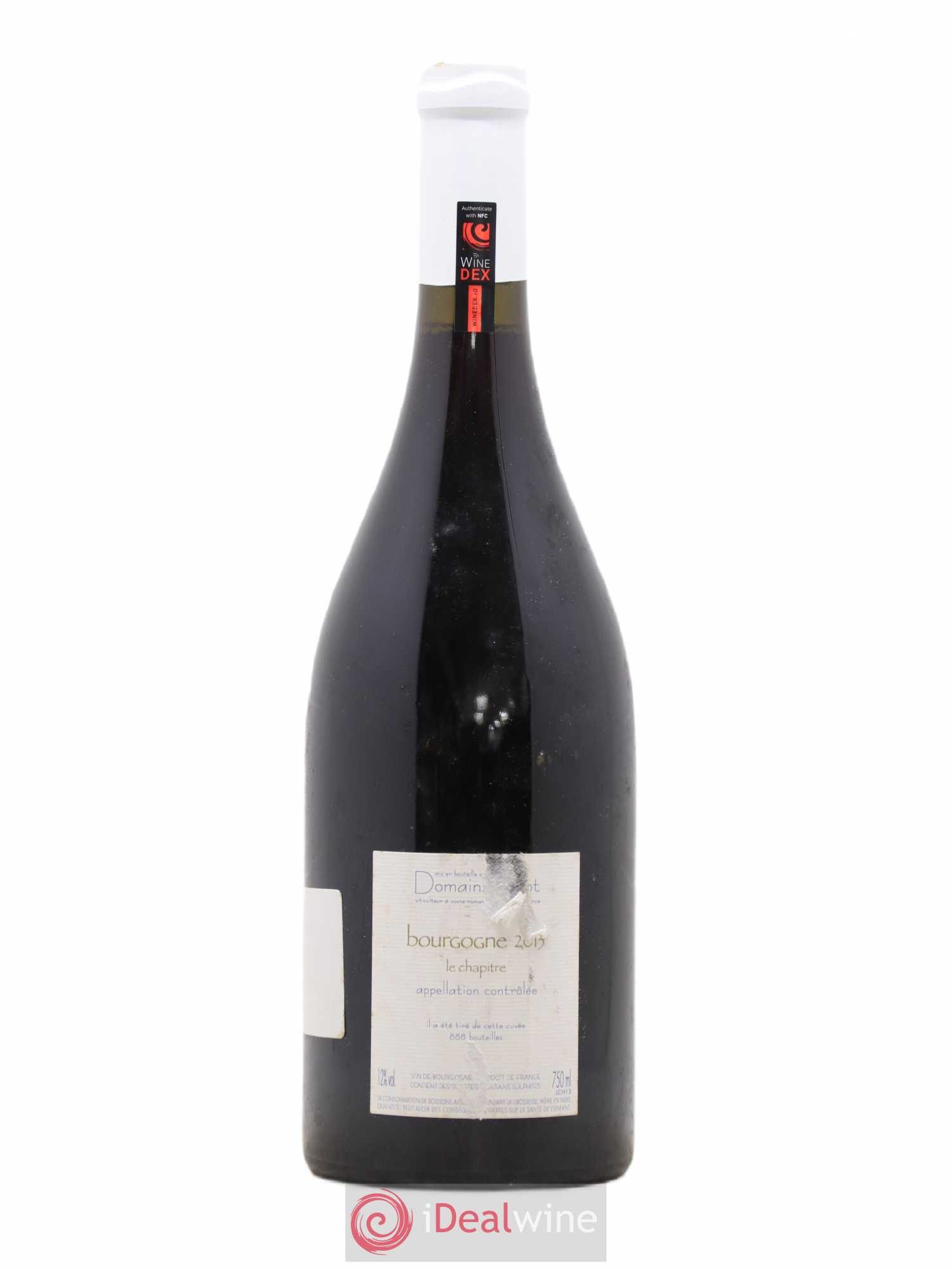 Bourgogne Le Chapitre Bizot (Domaine) 2013 - Lot de 1 bouteille - 1