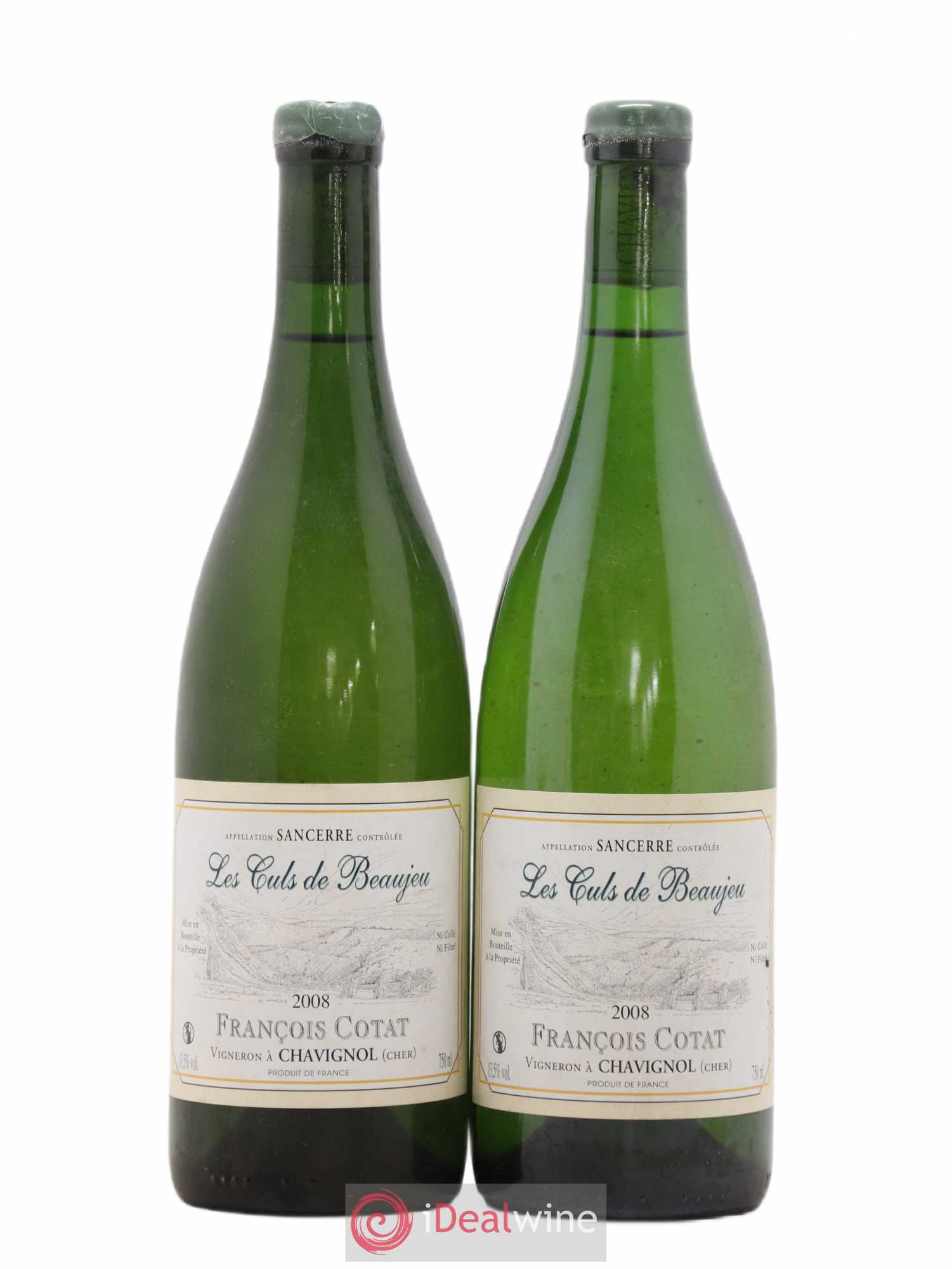 Sancerre Les Culs de Beaujeu François Cotat 2008 - Lot de 2 bouteilles - 0