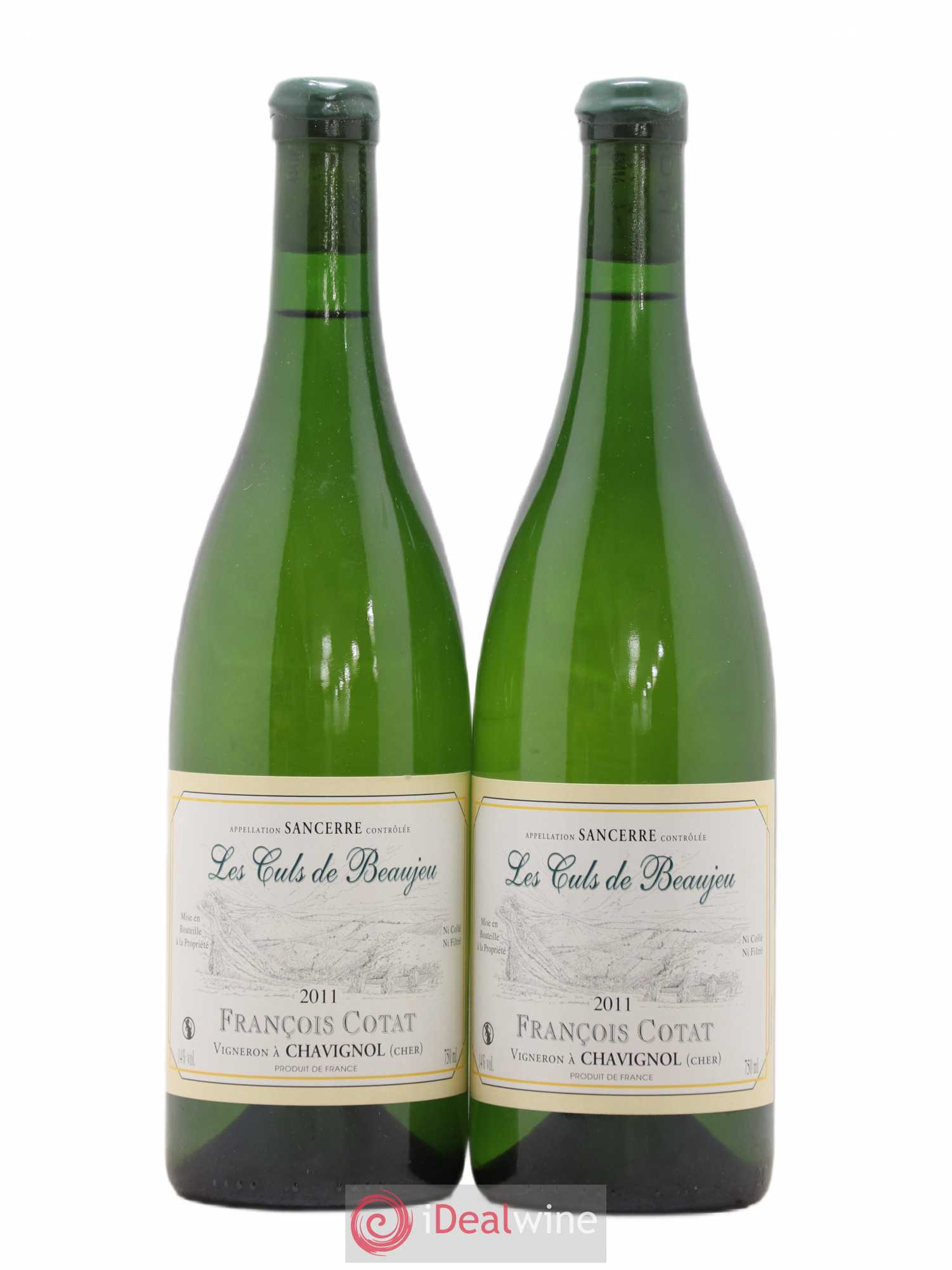 Sancerre Les Culs de Beaujeu François Cotat 2011 - Lot de 2 bouteilles - 0
