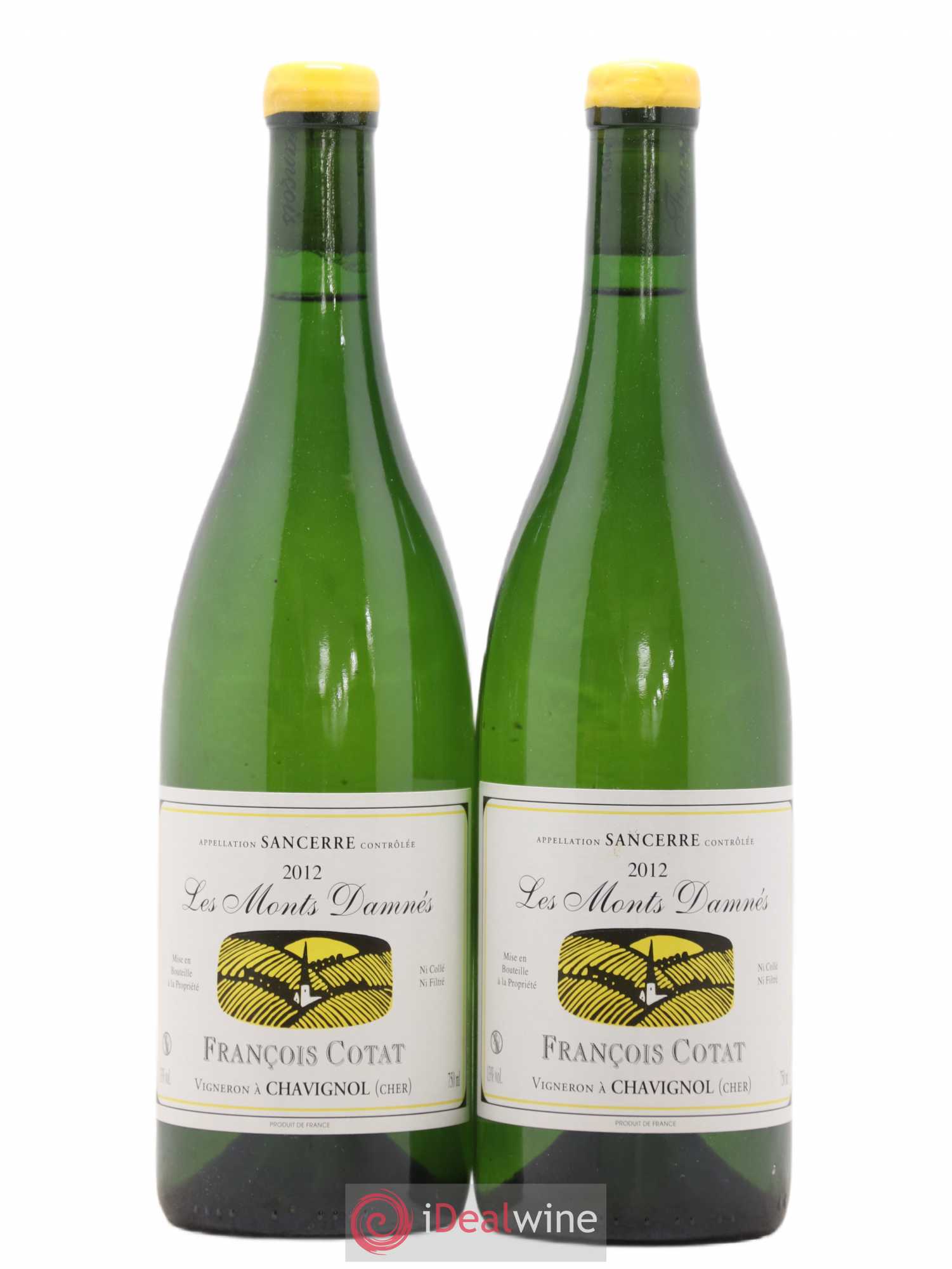 Sancerre Les Monts Damnés François Cotat 2012 - Lot de 2 bouteilles - 0