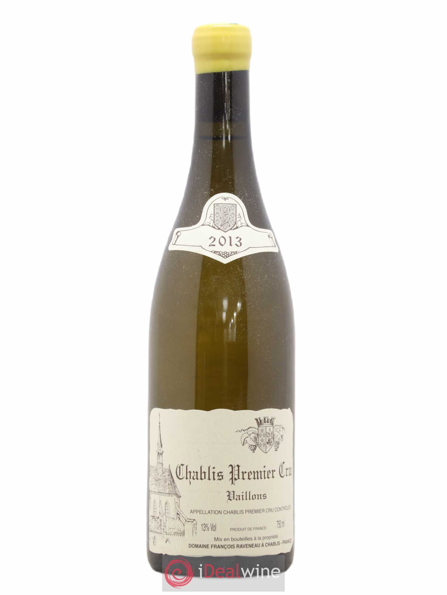 Chablis 1er Cru Vaillons Raveneau (Domaine) 2013 - Lot de 1 bouteille - 0