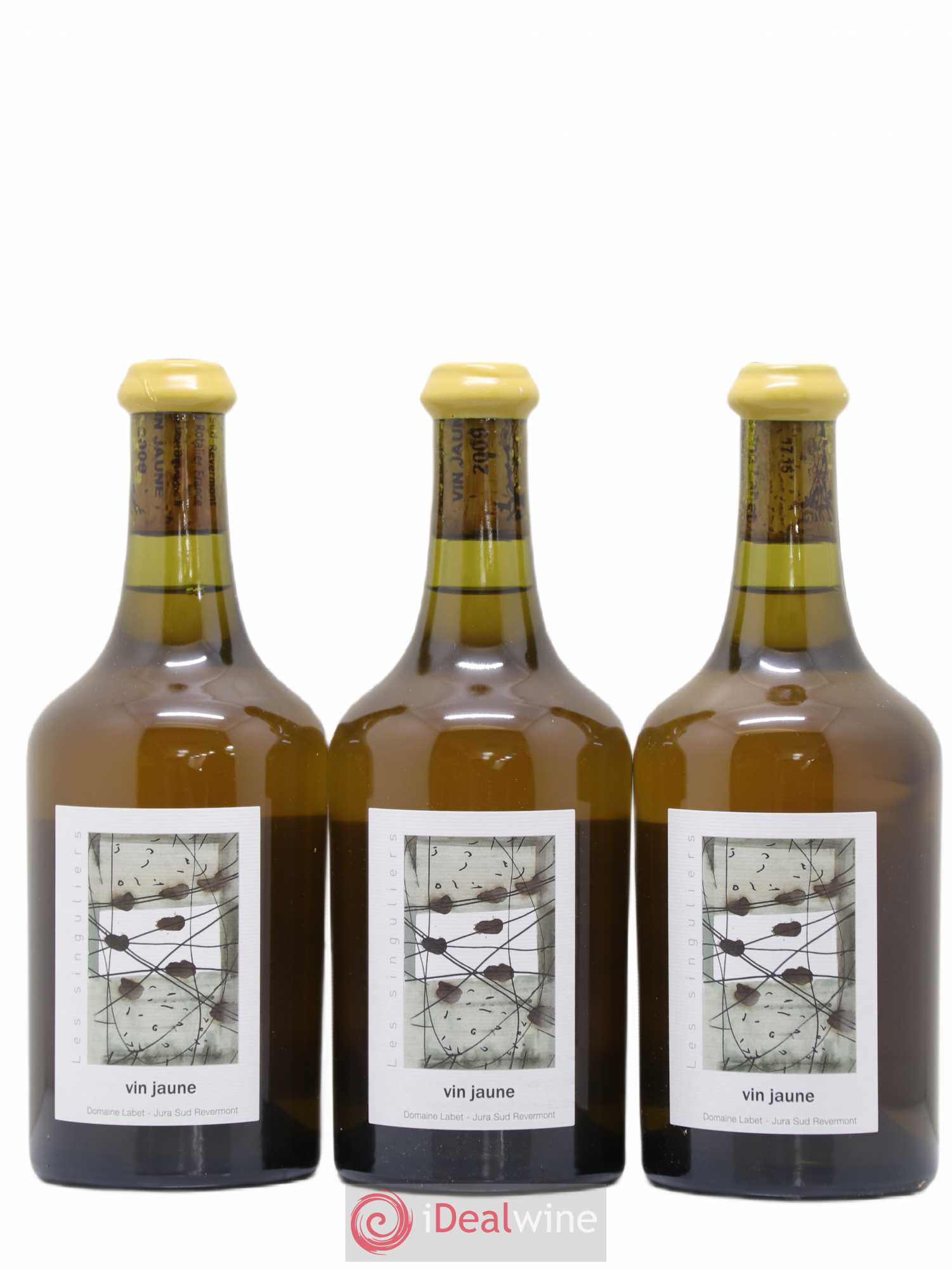 Côtes du Jura Vin Jaune Romain - Julien - Charline Labet 2009 - Lot de 3 bouteilles - 0
