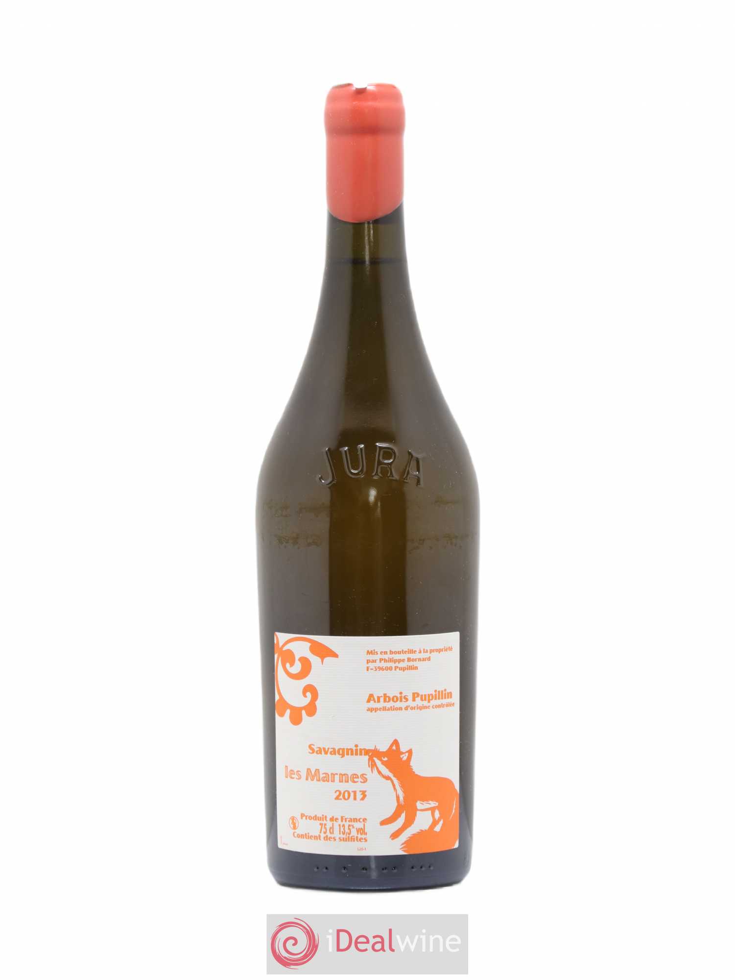Arbois Pupillin Savagnin Les Marnes Bornard 2013 - Posten von 1 Flasche - 0