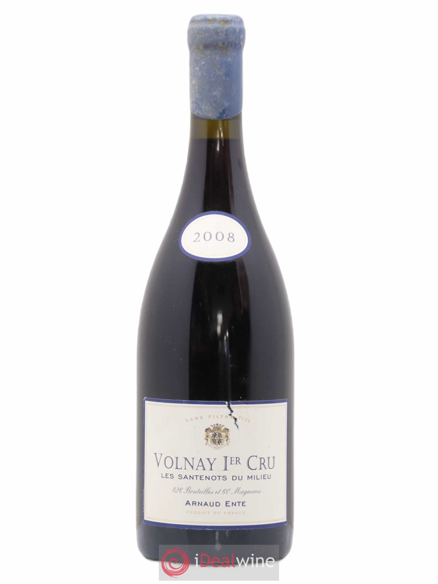 Volnay 1er Cru Les Santenots du Milieu Arnaud Ente 2008 - Lot de 1 bouteille - 0