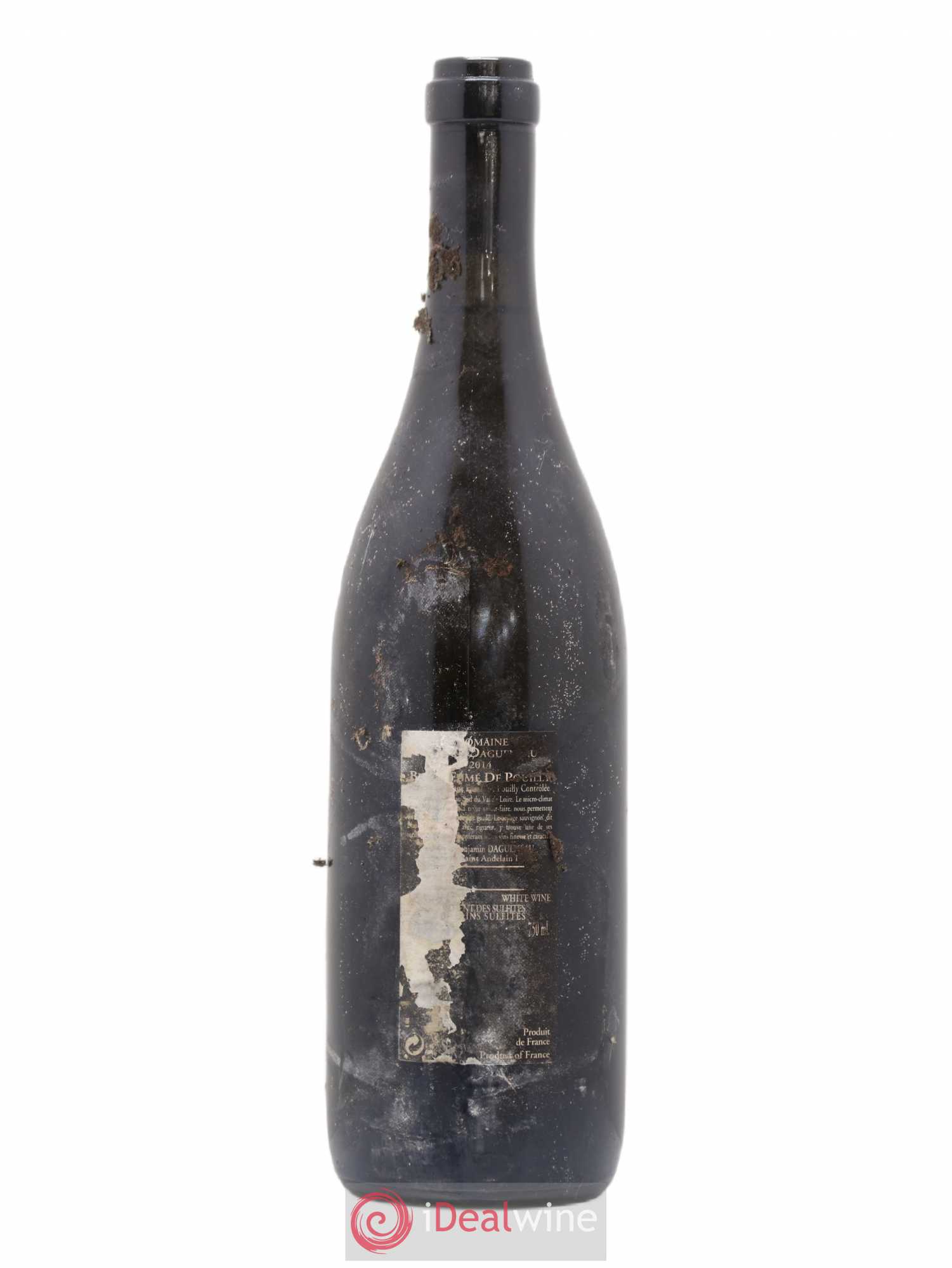 Vin de France (anciennement Pouilly-Fumé) Silex Dagueneau (Domaine Didier - Louis-Benjamin) 2014 - Lot de 1 bouteille - 1