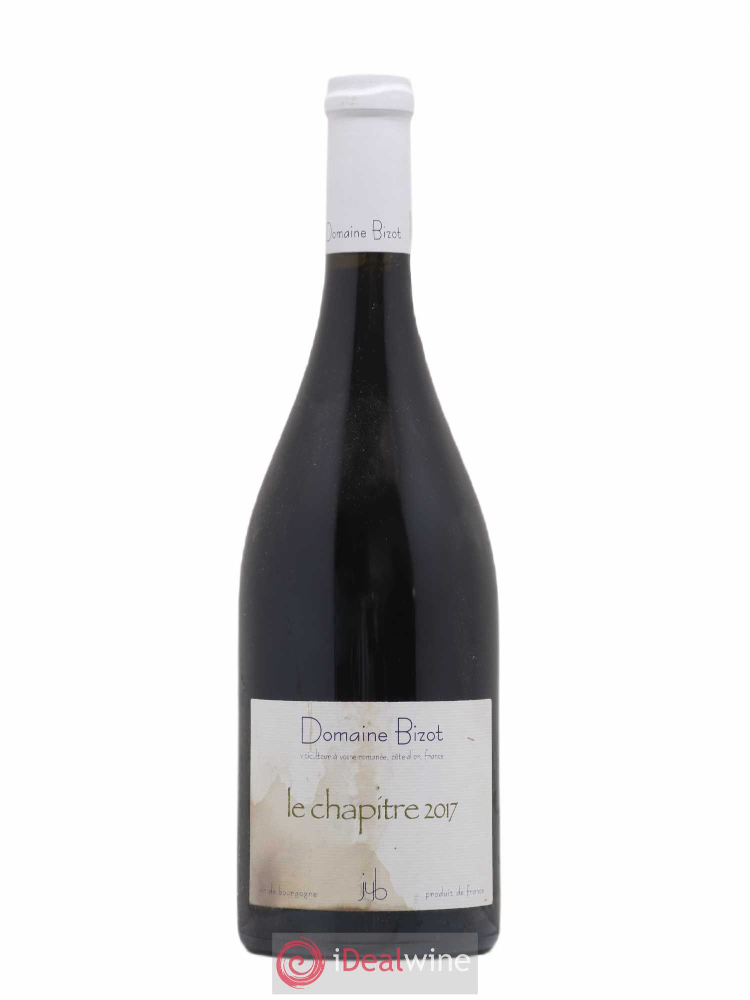 Bourgogne Le Chapitre Bizot (Domaine) 2017 - Lot de 1 bouteille - 0