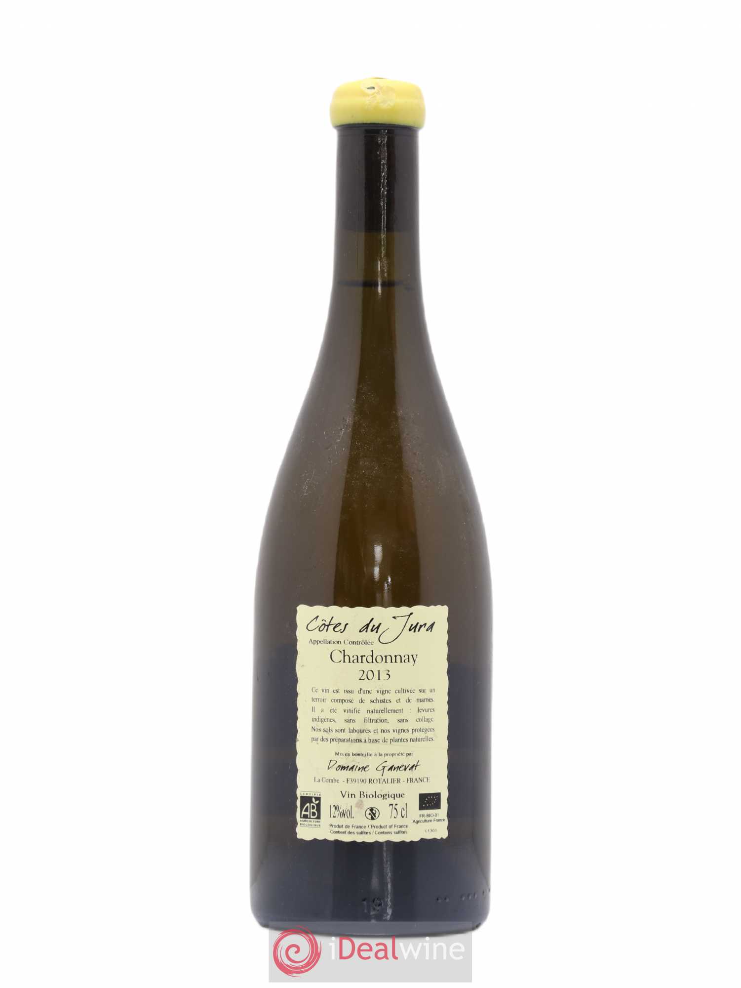 Côtes du Jura Grusse en Billat Jean-François Ganevat (Domaine) 2013 - Lot de 1 bouteille - 1