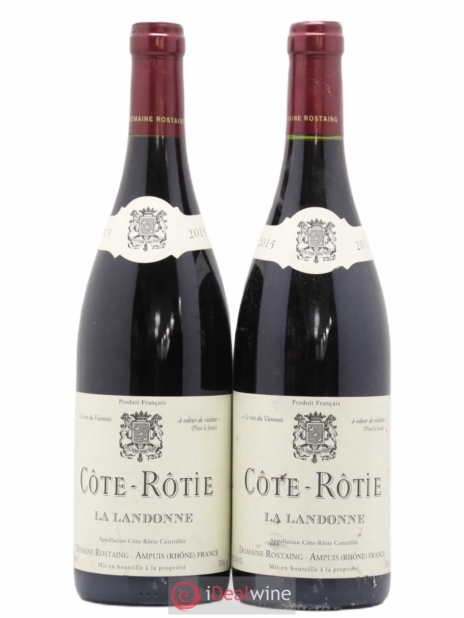 Côte-Rôtie La Landonne René Rostaing 2015 - Lot de 2 bouteilles - 0