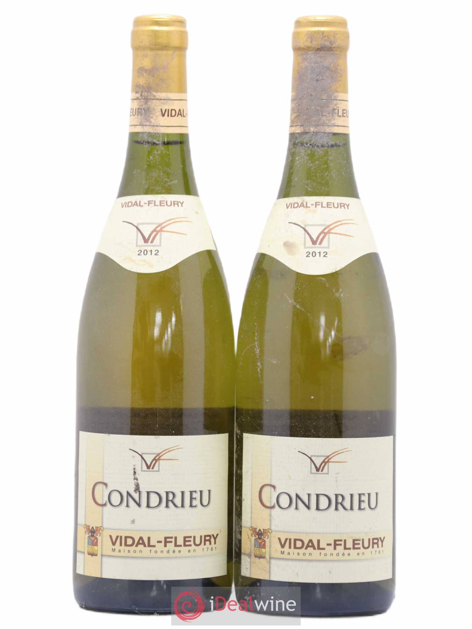 Condrieu Vidal Fleury 2012 - Lot de 2 bouteilles - 0