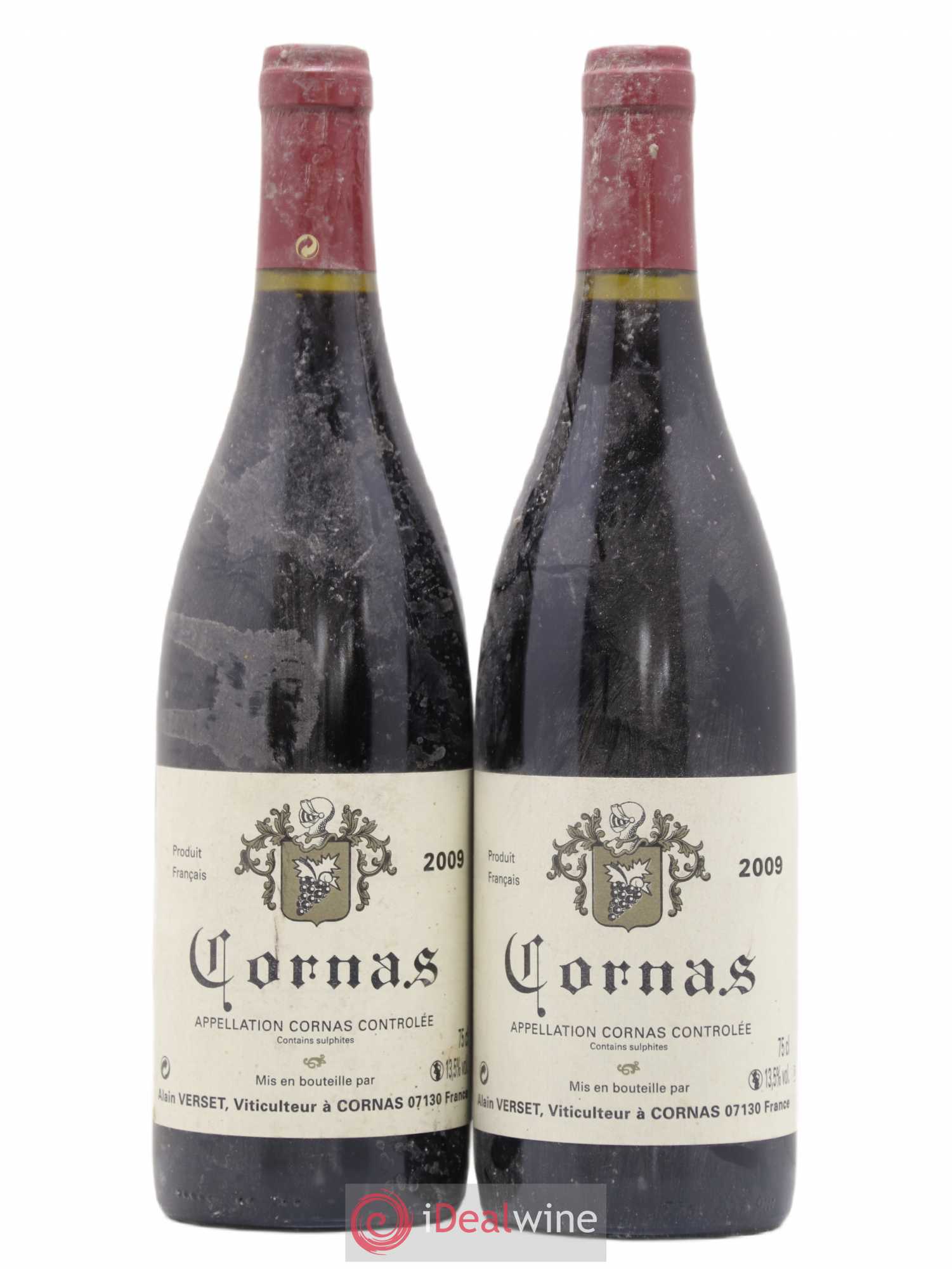 Cornas Alain Verset 2009 - Lot de 2 bouteilles - 0