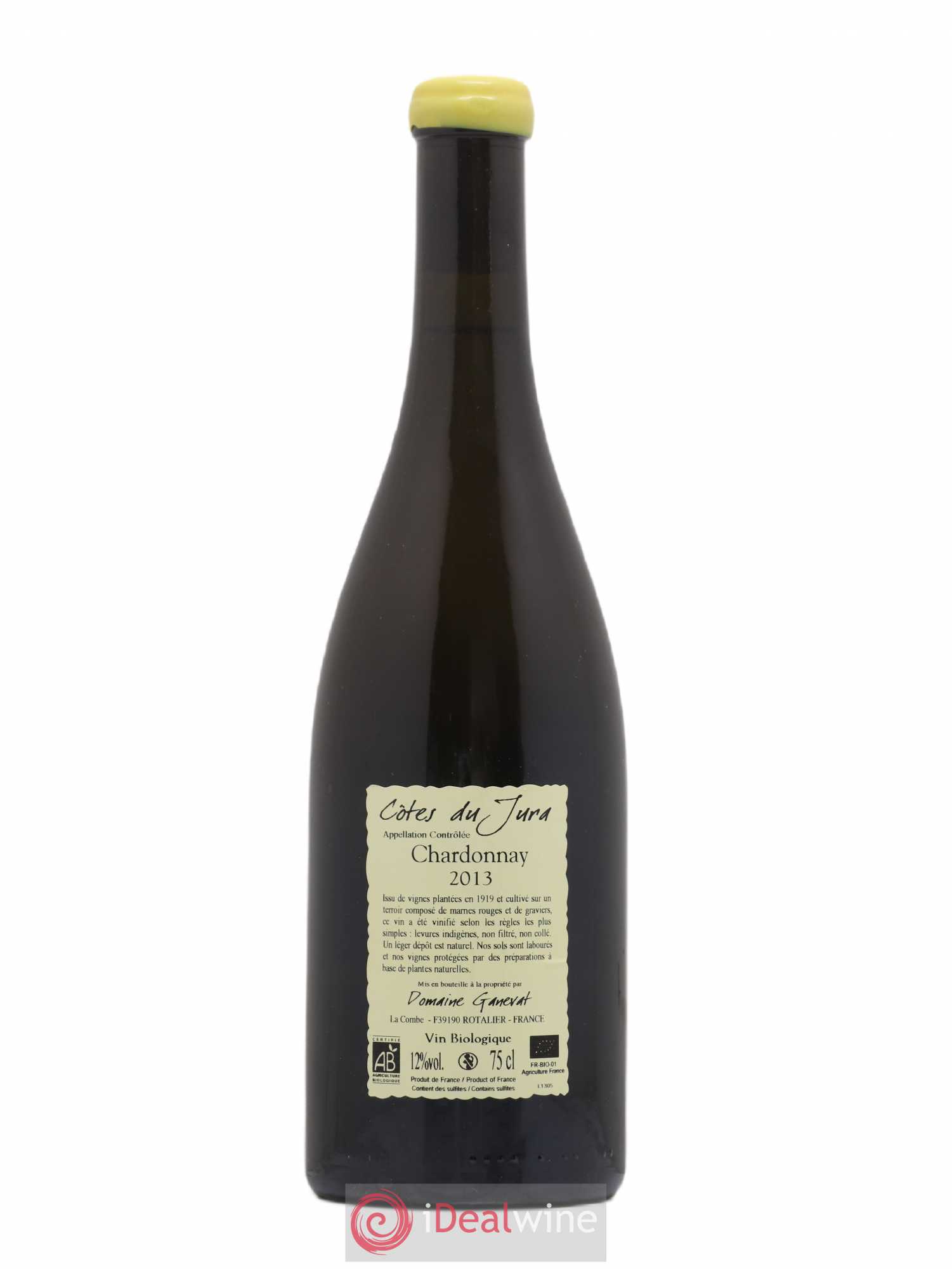 Côtes du Jura Les Grands Teppes Vieilles Vignes Jean-François Ganevat (Domaine) 2013 - Lot de 1 bouteille - 1